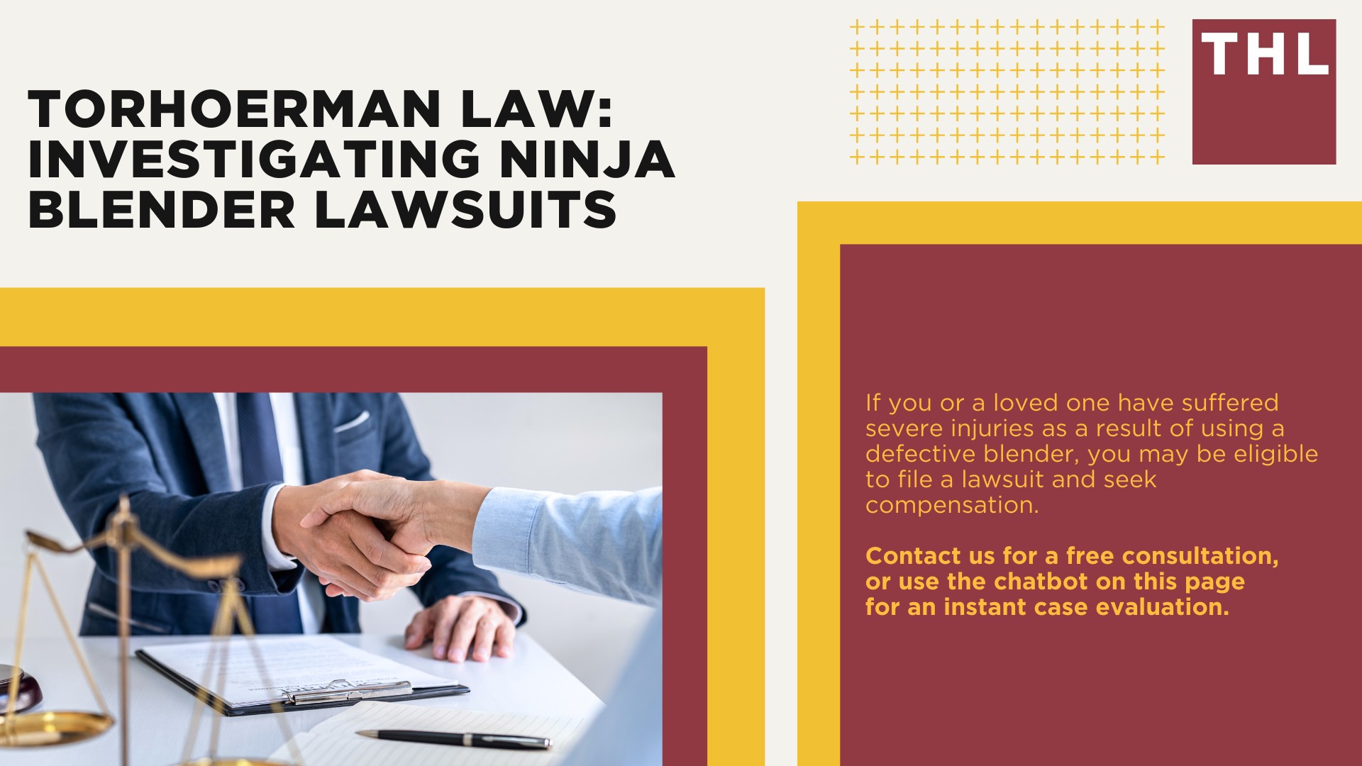 Are Ninja Blenders Dangerous; Injuries Suffered by Users of Ninja Blenders; Have You Been Injured by a Defective Ninja Blender; What To Do If You’ve Been Injured by a Ninja Blender; Filing a Ninja Blender Lawsuit_ What's the Process; Gathering Evidence for a Lawsuit;  Assessing Damages in a Lawsuit; TorHoerman Law_ Investigating Ninja Blender Lawsuits