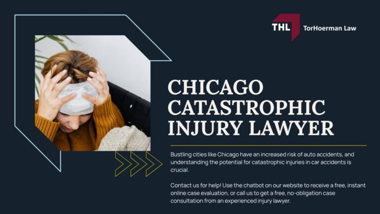 Chicago Catastrophic Injury Lawyer; Understanding Catastrophic Injuries; Car Accidents and Catastrophic Injuries; Common Car Accident Injuries; Common Causes of Auto Accidents; The Role of a Chicago Catastrophic Injury Lawyer; How a Catastrophic Injury Lawyer in Chicago Can Help You; Types of Car Accident Compensation; Choosing a Qualified and Experienced Chicago Catastrophic Injury Lawyer; TorHoerman Law_ Chicago Car Accident Lawyers