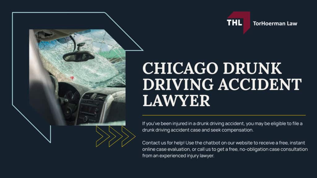 Chicago Drunk Driving Accident Lawyer; The Impact of Drunk Driving Accidents; The Role of a Chicago Drunk Driving Accident Attorney; Challenges Faced by Victims in Drunk Driving Accident Cases; Types of Compensation for Victims of a DUI Car Accident; TorHoerman Law_ Experienced Chicago Drunk Driving Attorneys