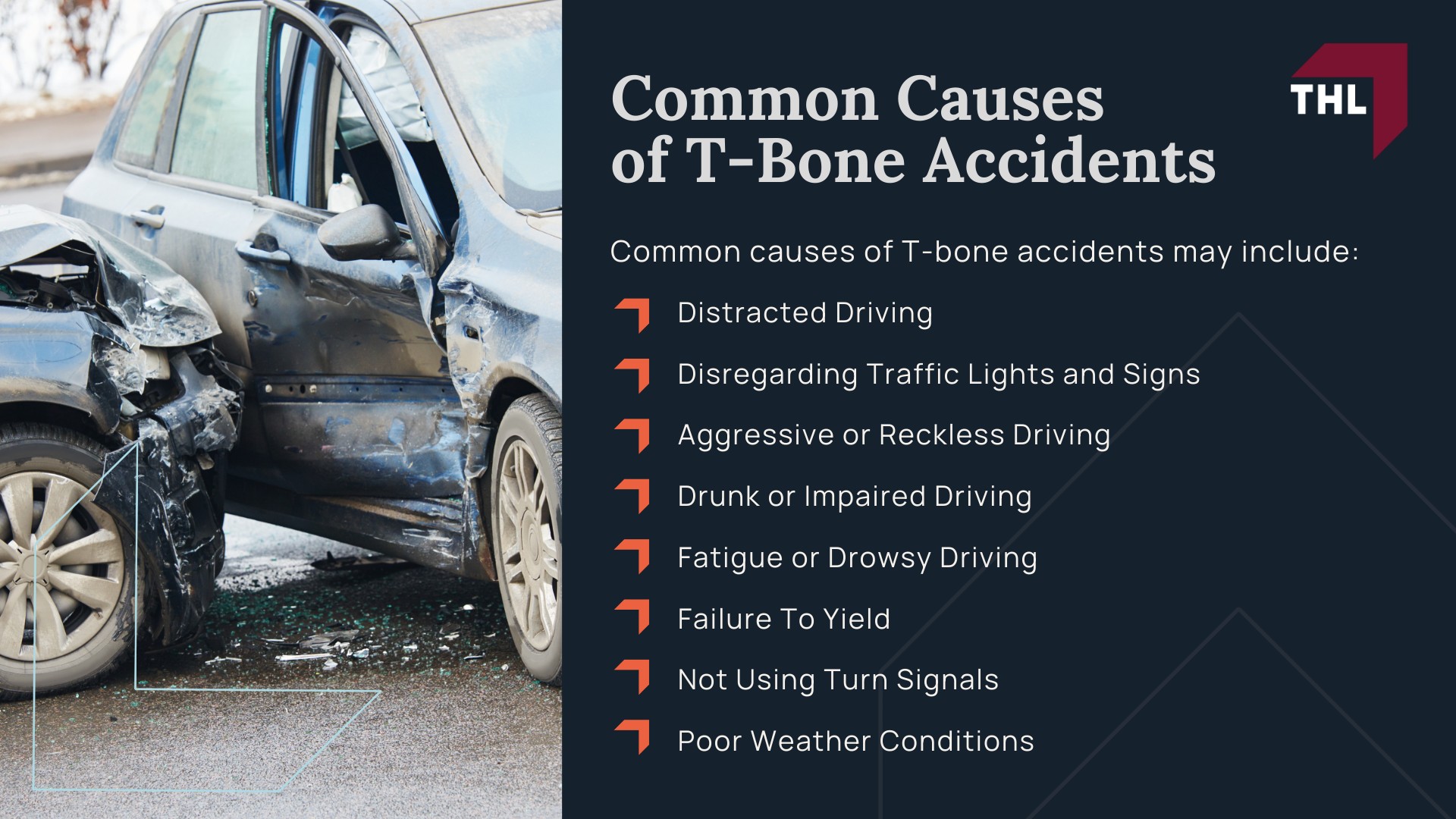Understanding T-Bone Accidents; Common Causes of T-Bone Accidents