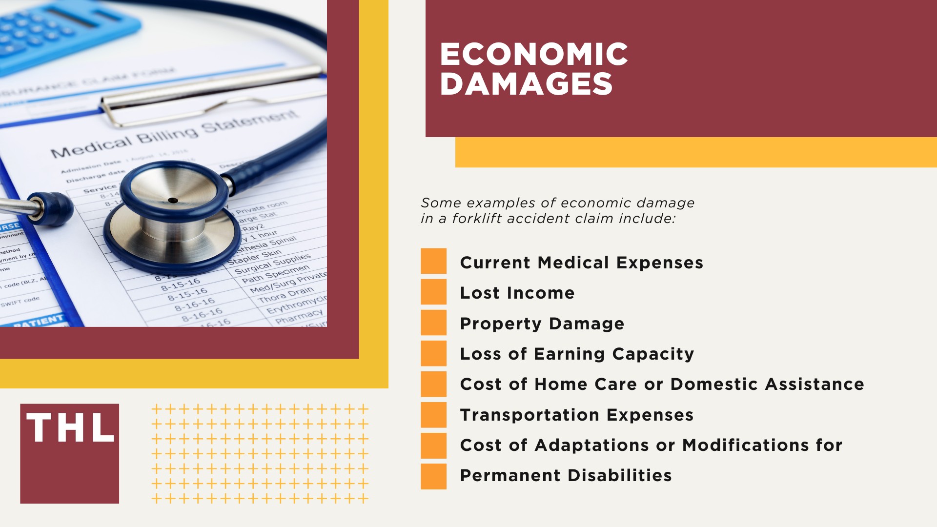 What You Need To Know About Forklift Accidents; Causes of Forklift Accidents in the Workplace; Your Rights in a Workplace Forklift Accident; Qualifying for a Forklift Accident Lawsuit; Types of Potential Compensation in a Forklift Accident Claim; Economic Damages