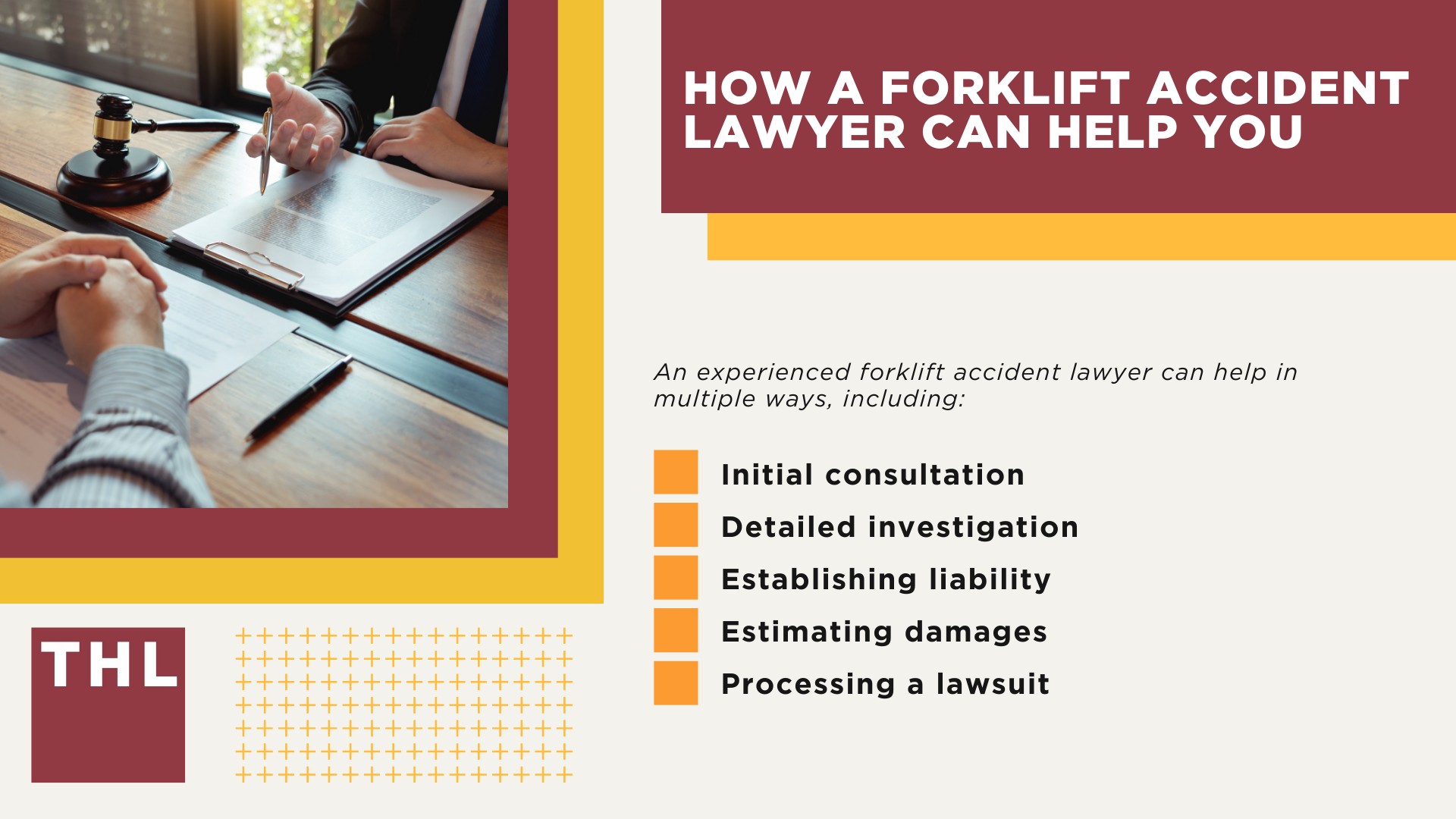 What You Need To Know About Forklift Accidents; Causes of Forklift Accidents in the Workplace; Your Rights in a Workplace Forklift Accident; Qualifying for a Forklift Accident Lawsuit; Types of Potential Compensation in a Forklift Accident Claim; Economic Damages; Non-Economic Damages; How a Forklift Accident Lawyer Can Help You
