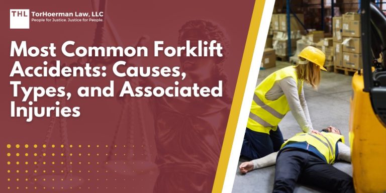 Most Common Forklift Accidents Causes, Types, and Associated Injuries; Causes of Forklift Accidents; Causes of Forklift Accidents; Injuries Associated With Forklift Accidents; Preventing Forklift Accidents; Legal Implications; Talk to an Expert Forklift Accident Lawyer Today