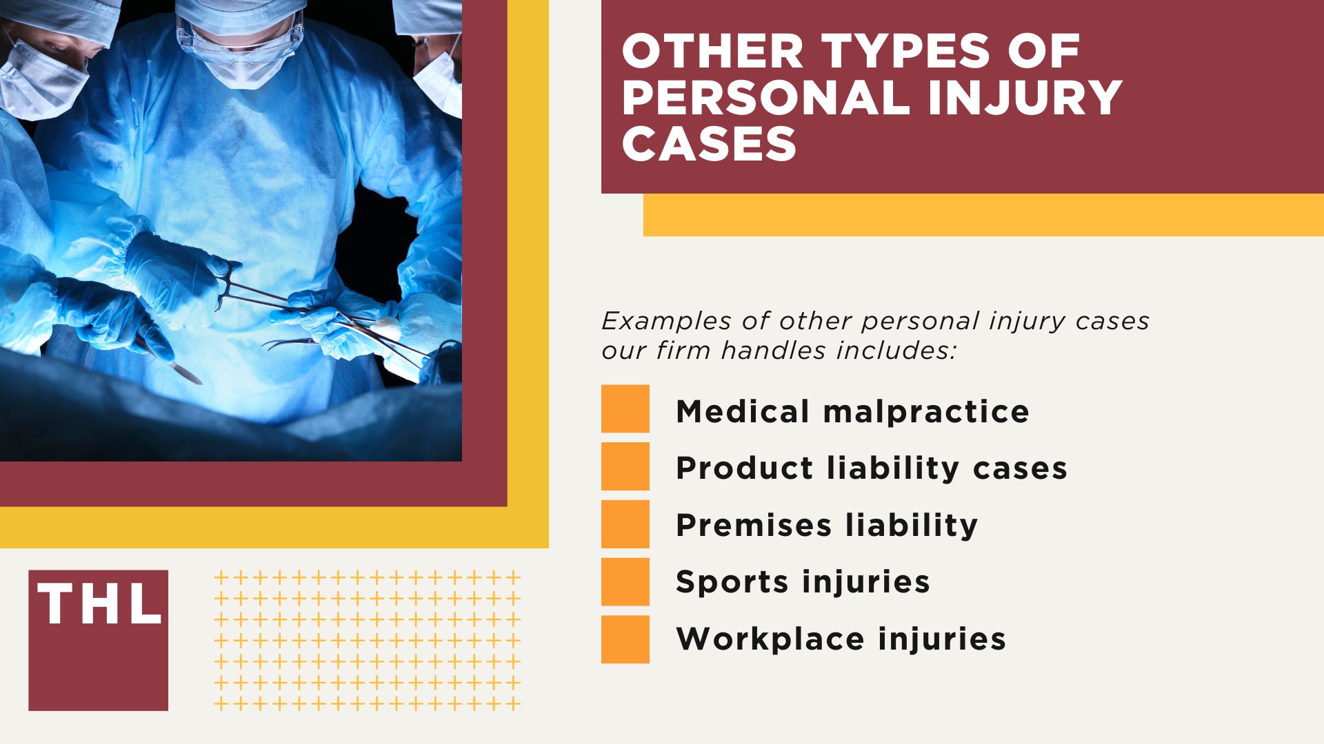 What Is a Personal Injury Case; Single-Event Personal Injury Cases; Other Types of Personal Injury Cases