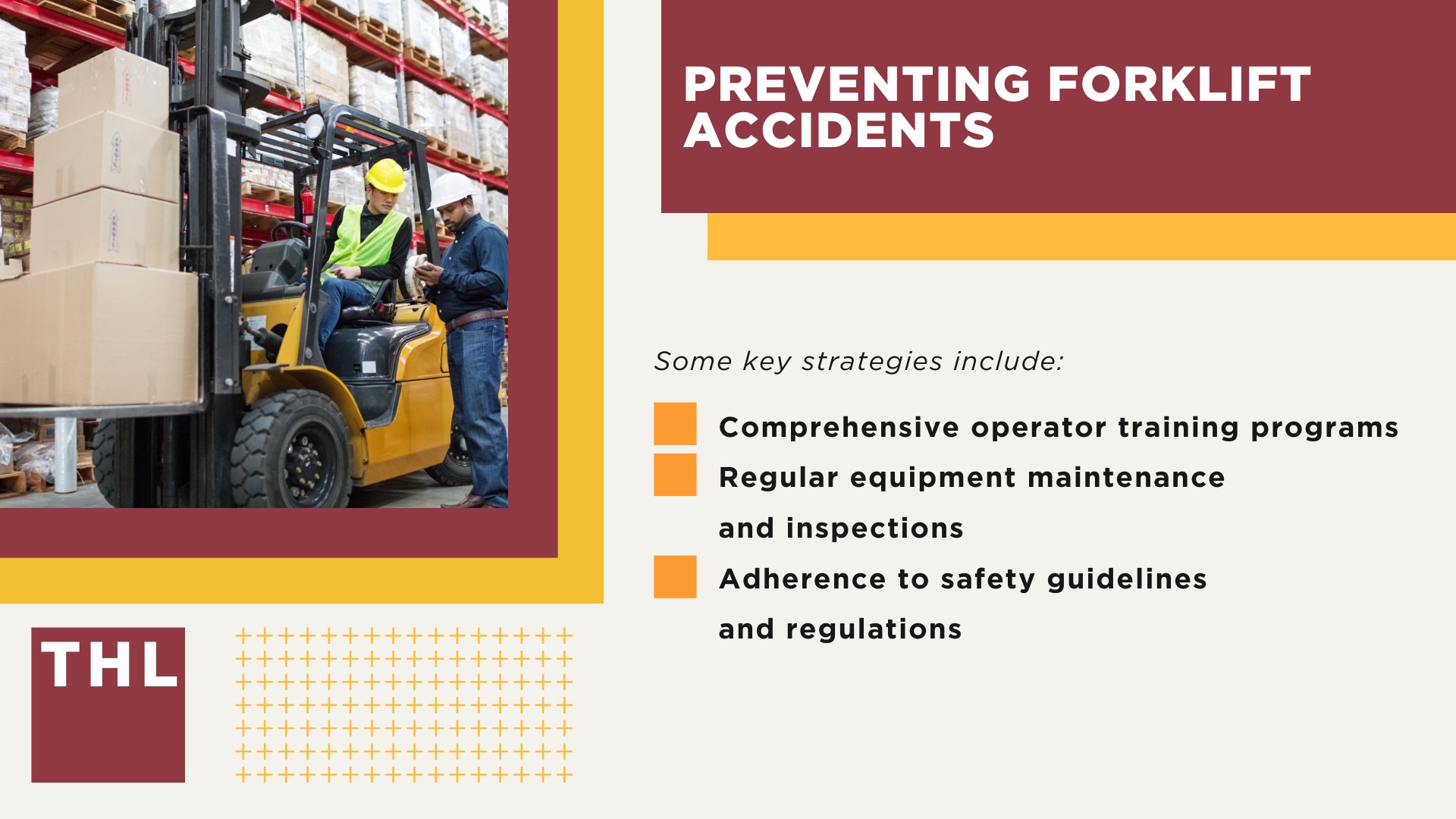 Causes of Forklift Accidents; Causes of Forklift Accidents; Injuries Associated With Forklift Accidents; Preventing Forklift Accidents