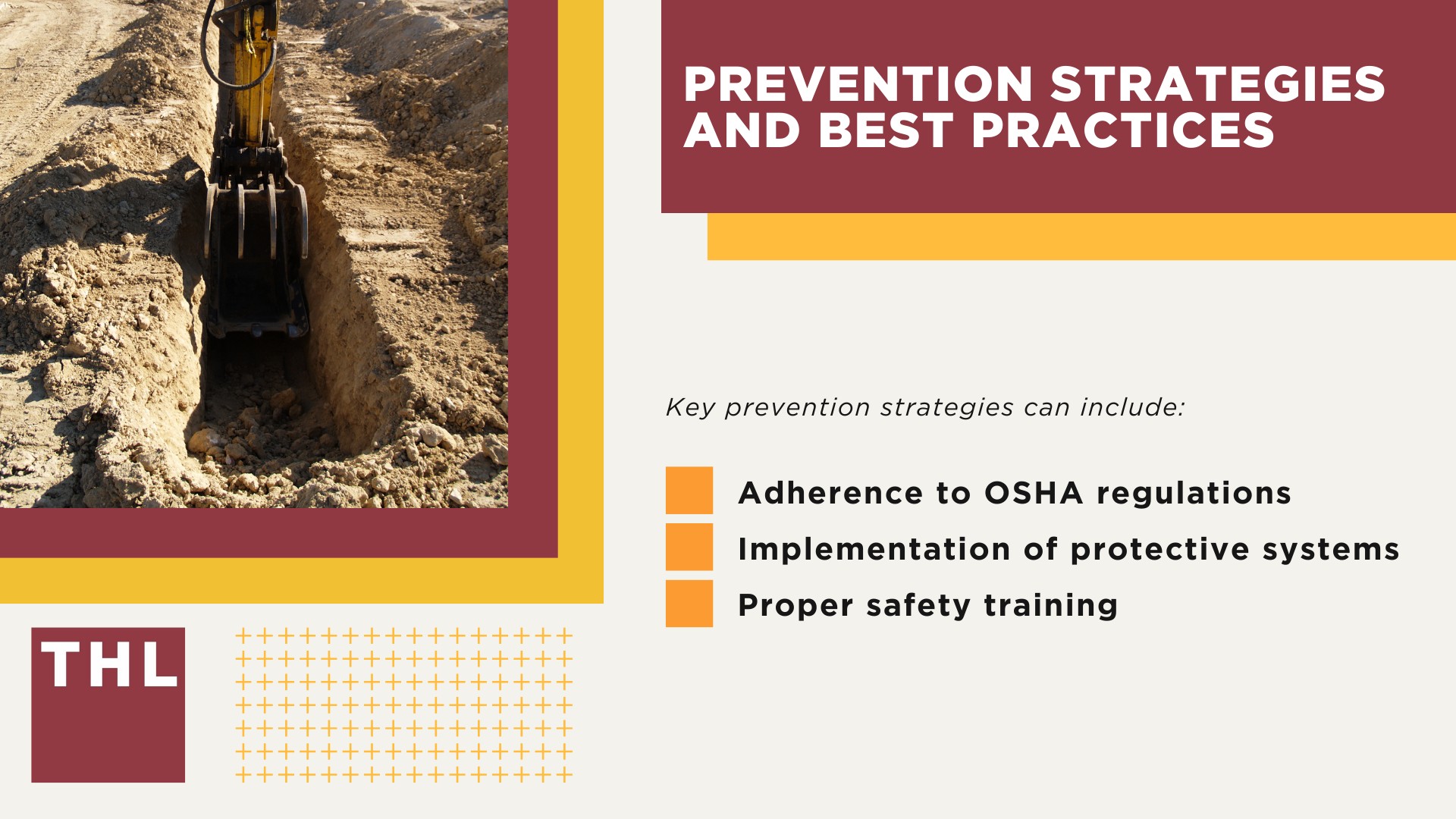 The Dangers of Trench Collapses; The Causes of Trench Accidents; Consequences of Trench Collapses; Prevention strategies and best practices