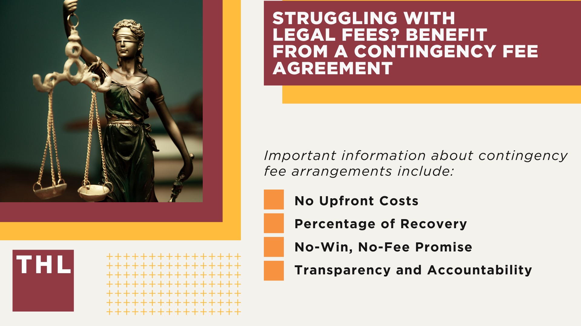 Initial Considerations When You Hire a Personal Injury Lawyer; Questions To Ask When You Hire a Personal Injury Lawyer;  The Different Personal Injury Cases Handled by a Personal Injury Lawyer; How a Personal Injury Lawyer Can Help You; Your Attorney's Role in Negotiating With an Insurance Company; Struggling With Legal Fees_ Benefit From a Contingency Fee Agreement