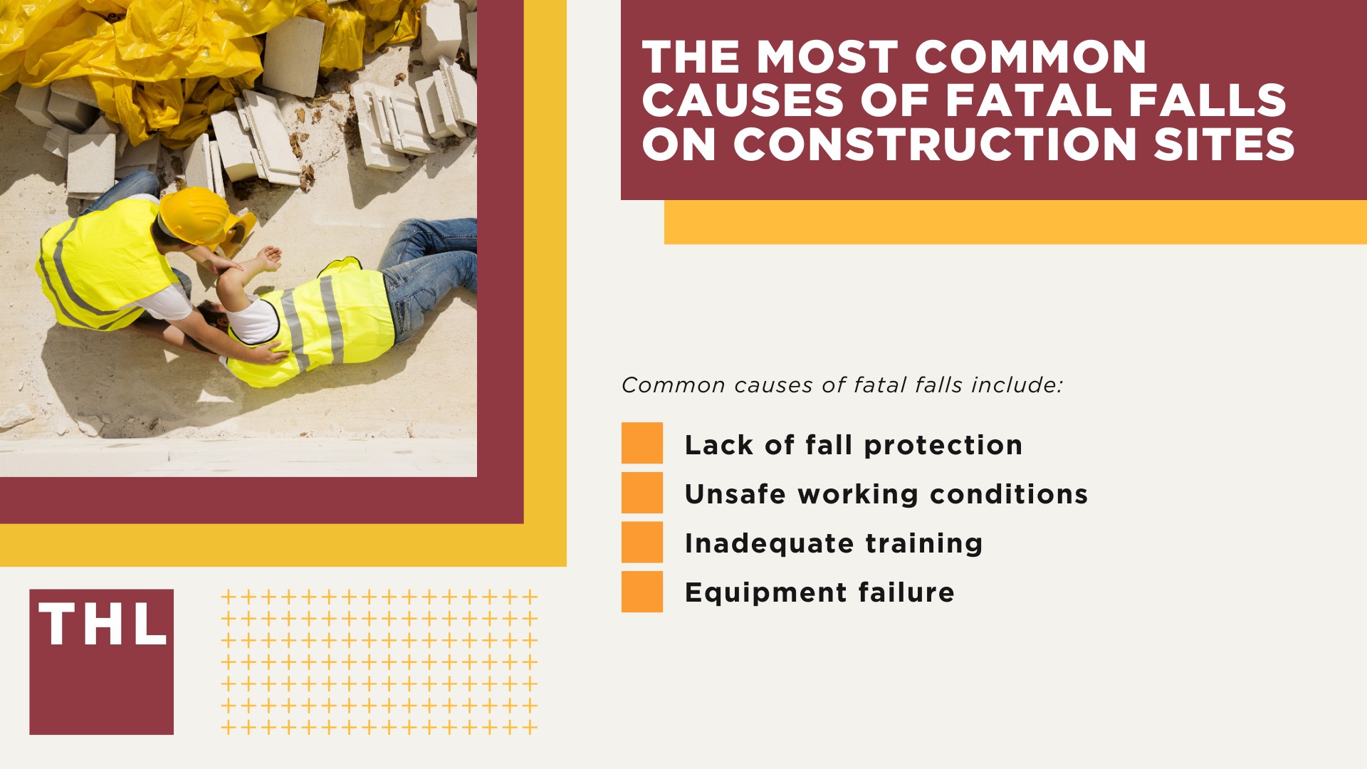 Construction Accidents Resulting in Falls and Drops; The Most Common Causes of Fatal Falls on Construction Sites