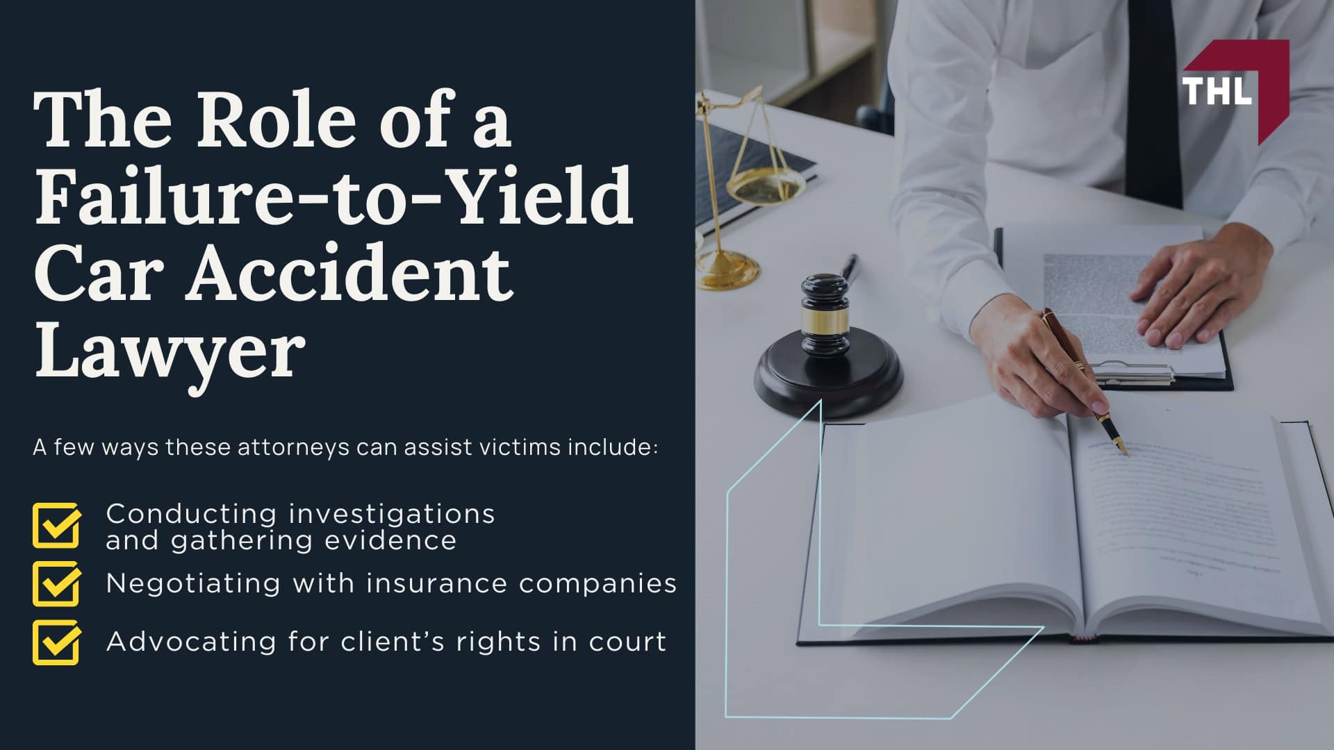 The Role of a Failure-to-Yield Car Accident Lawyer