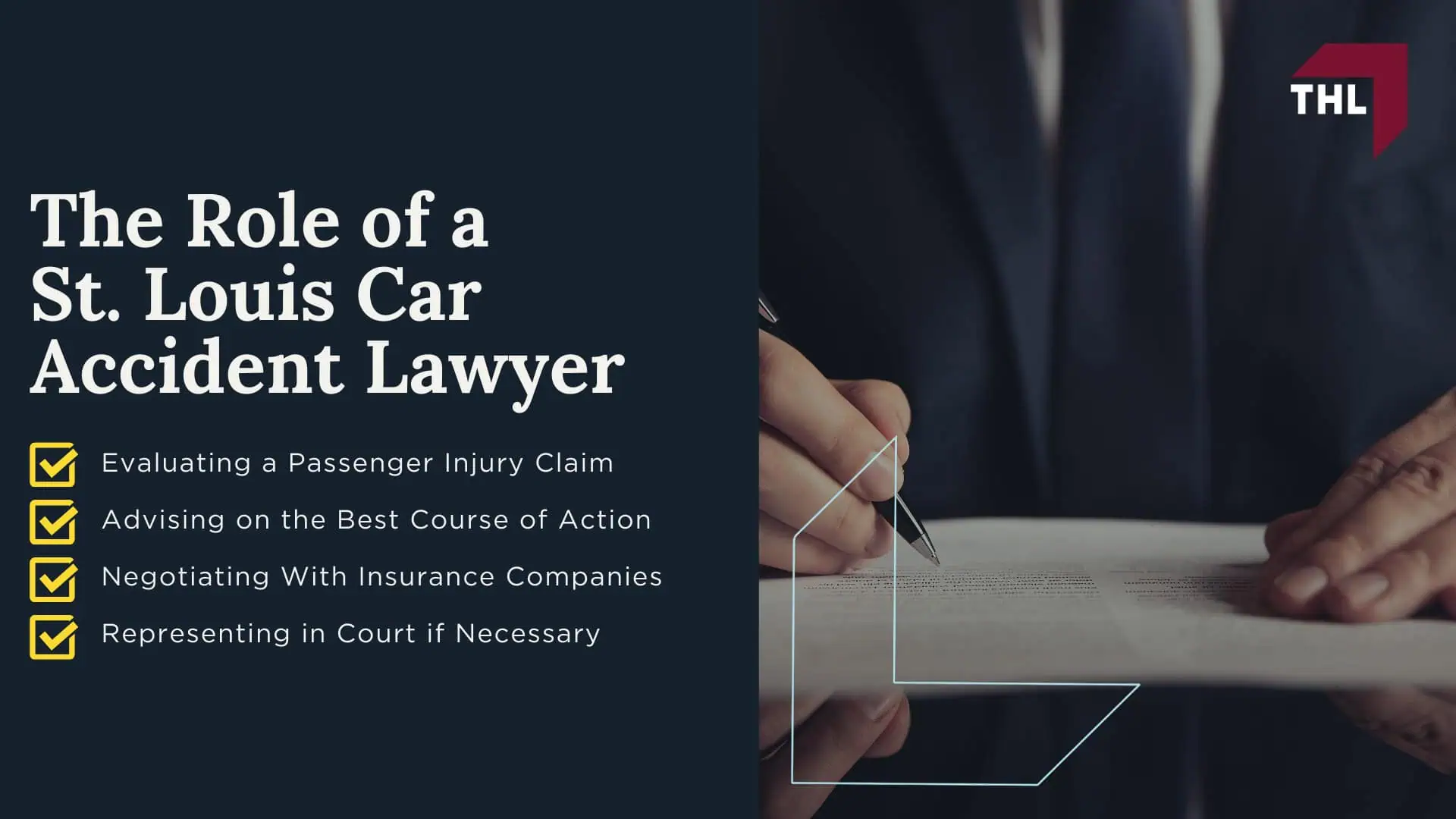 The Role of a St. Louis Car Accident Lawyer