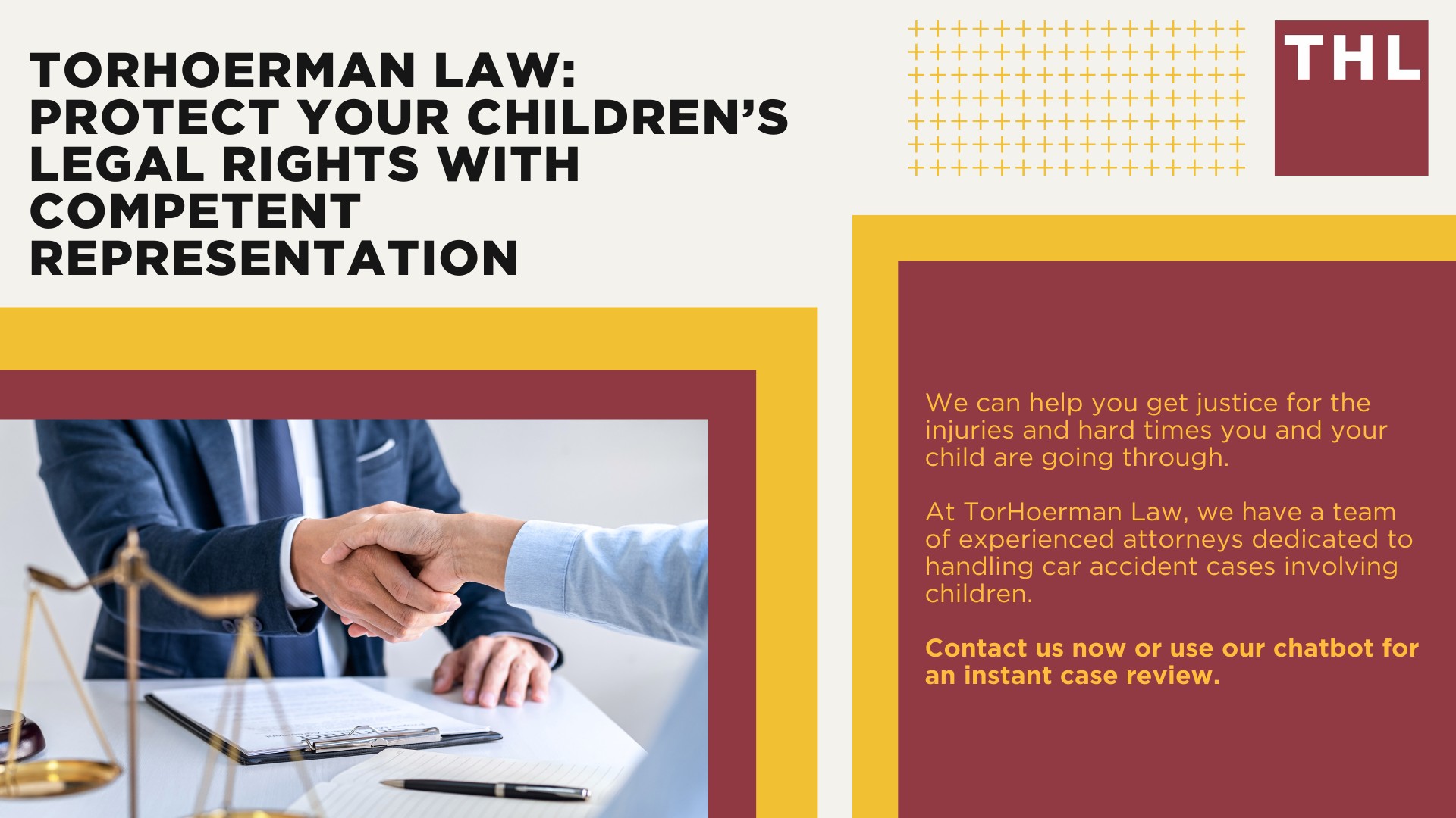 The Long-Term Impact of Car Accident Injuries; Keeping Your Child Safe in the Car; What To Do With a Car Seat After an Accident; Challenges in a Car Accident Involving a Child; How Car Accident Claims Differ When a Child Is Involved; The Importance of Choosing the Right Car Accident Attorney; What Should You Do After a Car Accident If You’re With a Child; TorHoerman Law_ Protect Your Children’s Legal Rights With Competent Representation