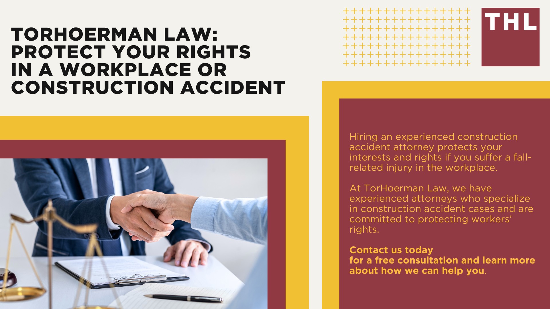 Construction Accidents Resulting in Falls and Drops; The Most Common Causes of Fatal Falls on Construction Sites; Different Types of Fall-Related Injuries; Long-Term Impacts of Construction Accident Injuries; Prevention Strategies for Fall Accidents on Construction Sites; Prevention Strategies for Fall Accidents on Construction Sites; The Legal Aspects of Fall-Related Injuries in Construction Accidents; TorHoerman Law_ Protect Your Rights in a Workplace or Construction Accident
