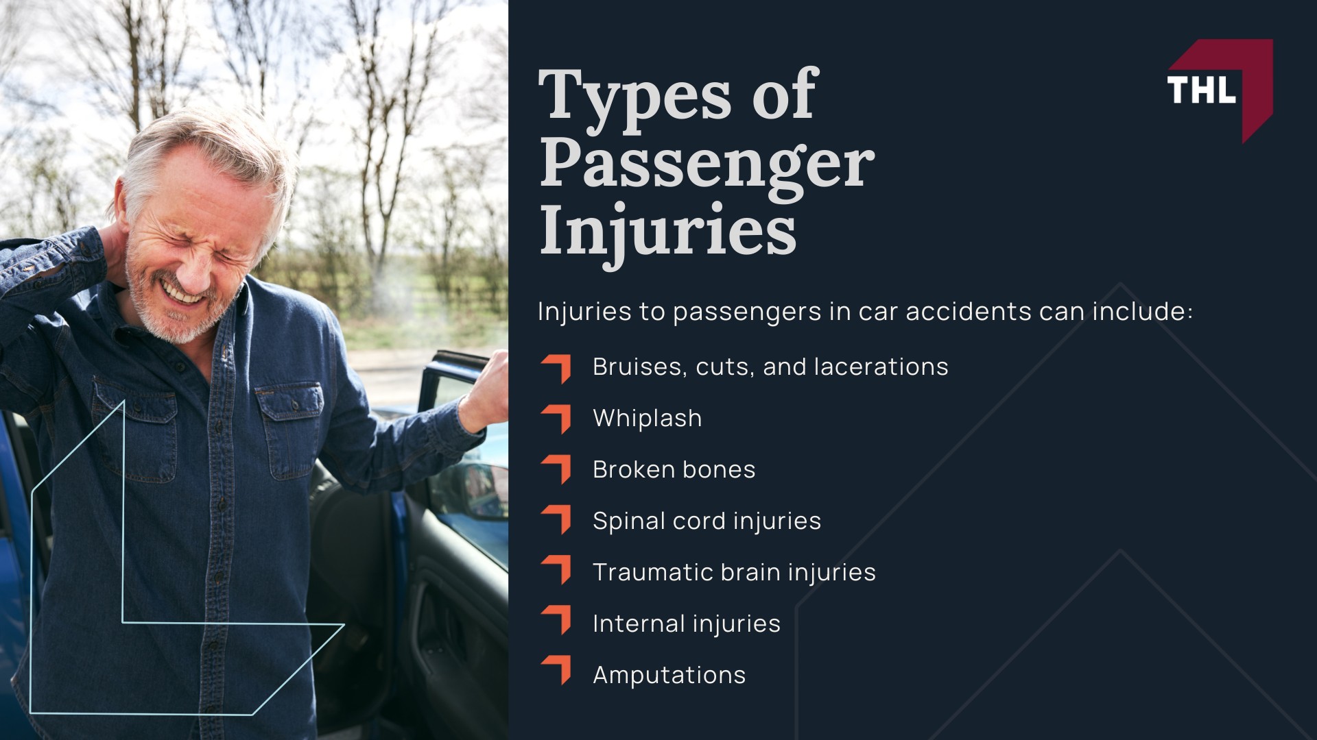 Types of Passenger Injuries
