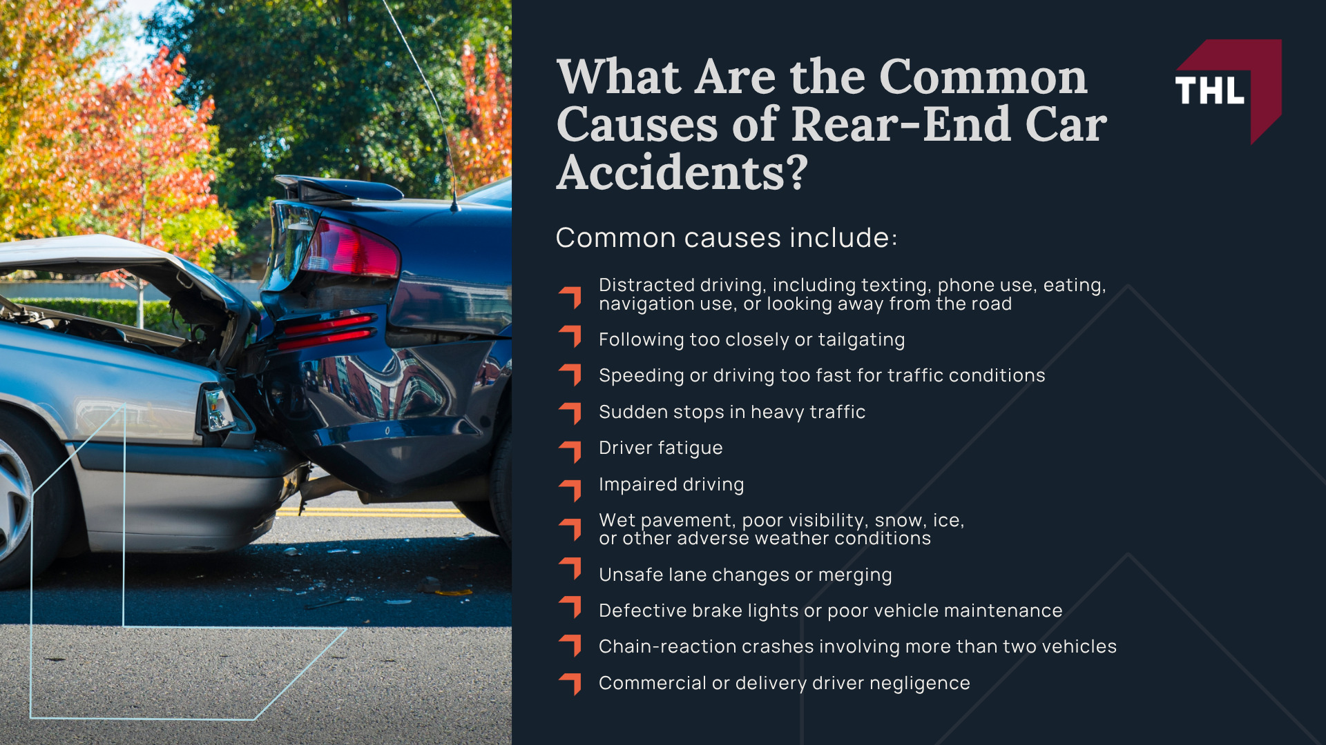What Are the Common Causes of Rear-End Car Accidents