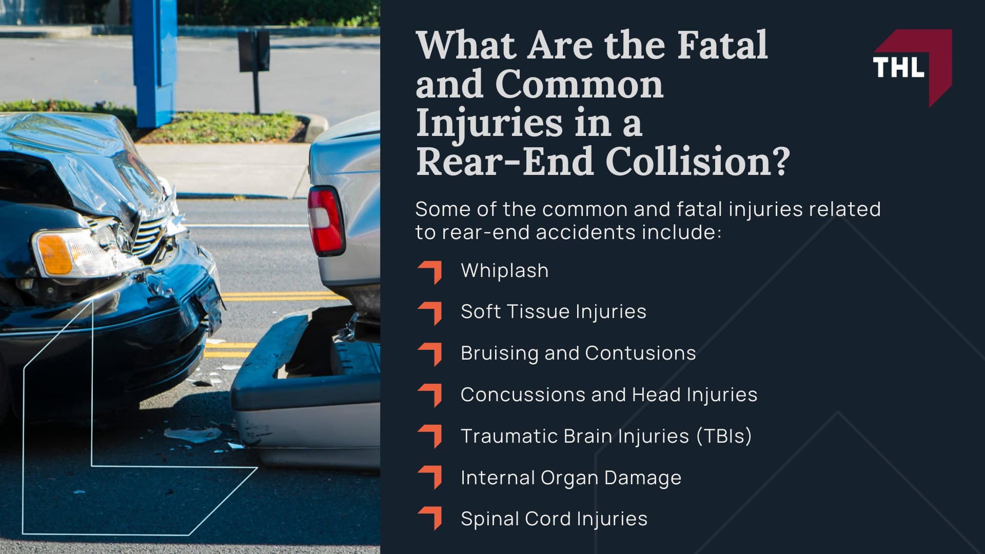 What Are the Fatal and Common Injuries in a Rear-End Collision