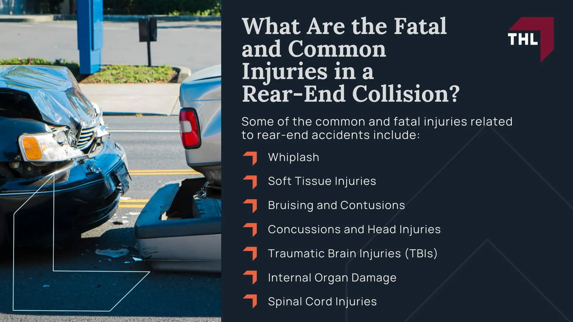 What Are the Fatal and Common Injuries in a Rear-End Collision