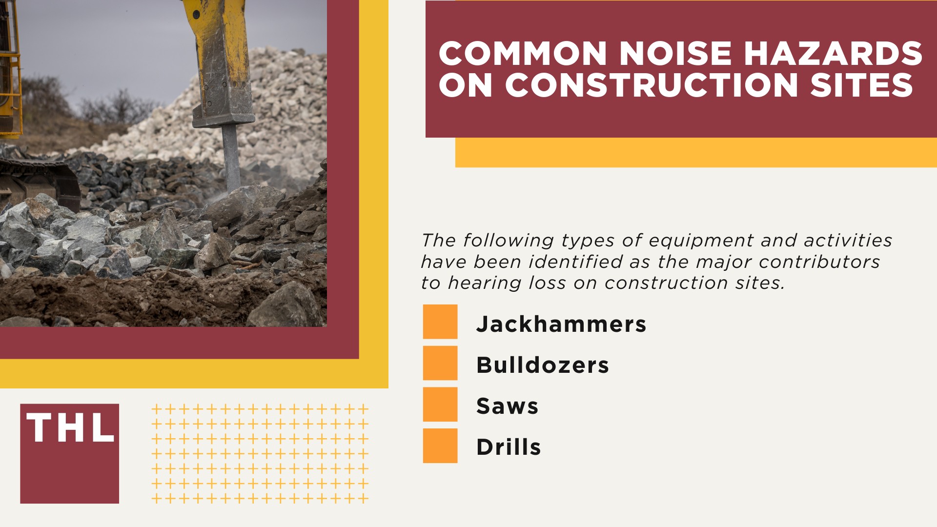 Overview of Hearing Loss in Construction Sites; Common Noise Hazards on Construction Sites