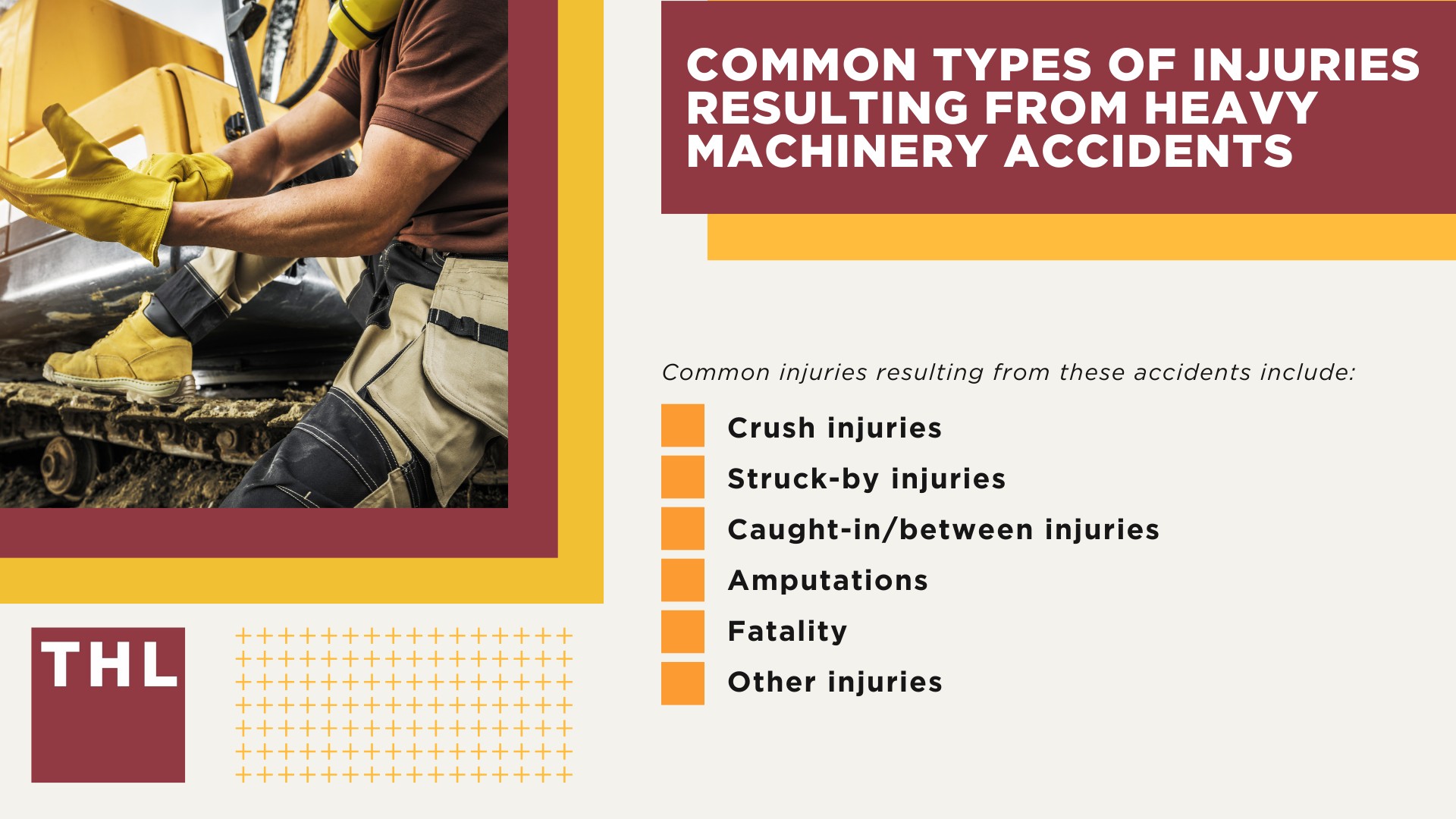Importance of Heavy Machinery in Construction; Most Common Types of Heavy Machinery in Construction; Common Causes of Heavy Machinery Accidents; Common Types of Injuries Resulting From Heavy Machinery Accidents