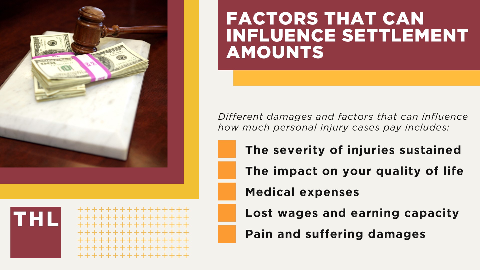 How Much Compensation Can I Receive; Factors That Can Influence Settlement Amounts