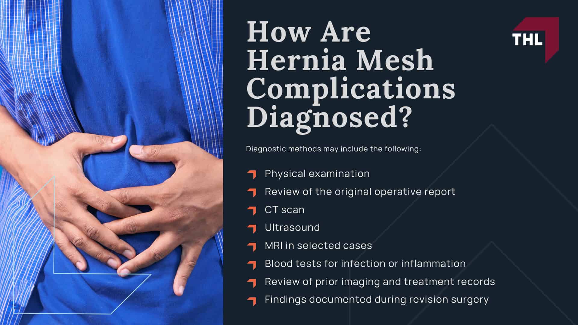 What Are the Most Common Hernia Mesh Complications; What Are the Most Common Hernia Mesh Complications (2); How Are Hernia Mesh Complications Diagnosed