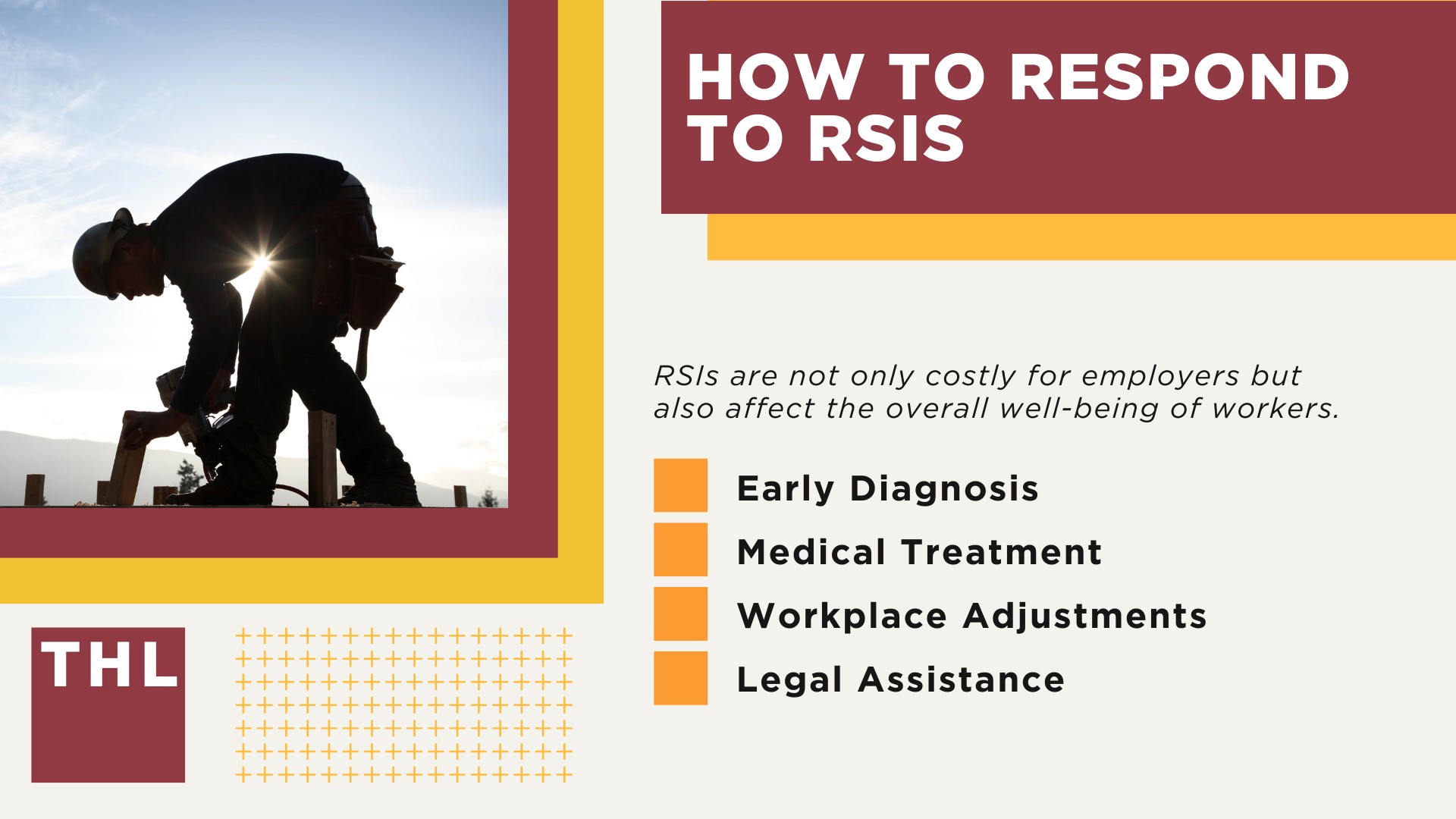 Understanding Repetitive Stress Injuries; How RSIs Occur on Construction Sites; Types of Repetitive Stress Injuries Common in Construction; Prevention Measures; How To Respond to RSIs