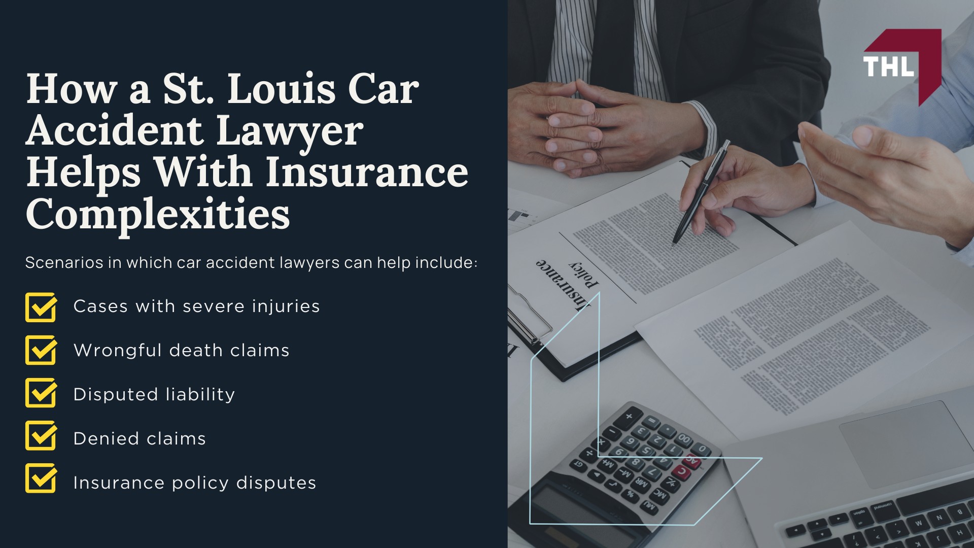 The Complexities of Insurance Claims in Personal Injury Cases; Car Insurance Facts and Statistics; The Role of St. Louis Car Accident Attorneys; The Process of a Car Accident Insurance Claim; How a St. Louis Car Accident Lawyer Helps With Insurance Complexities
