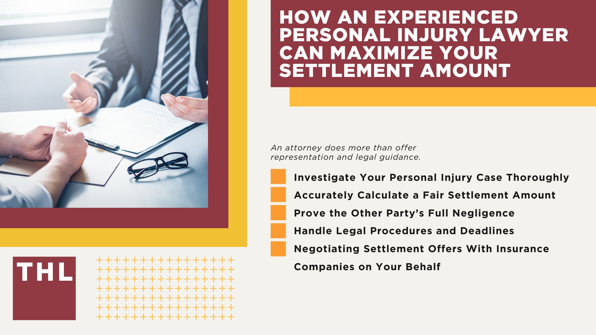 How Much Compensation Can I Receive; Factors That Can Influence Settlement Amounts; Another Key Factor_ Comparative Negligence; The Personal Injury Claims Process; How an Experienced Personal Injury Lawyer Can Maximize Your Settlement Amount