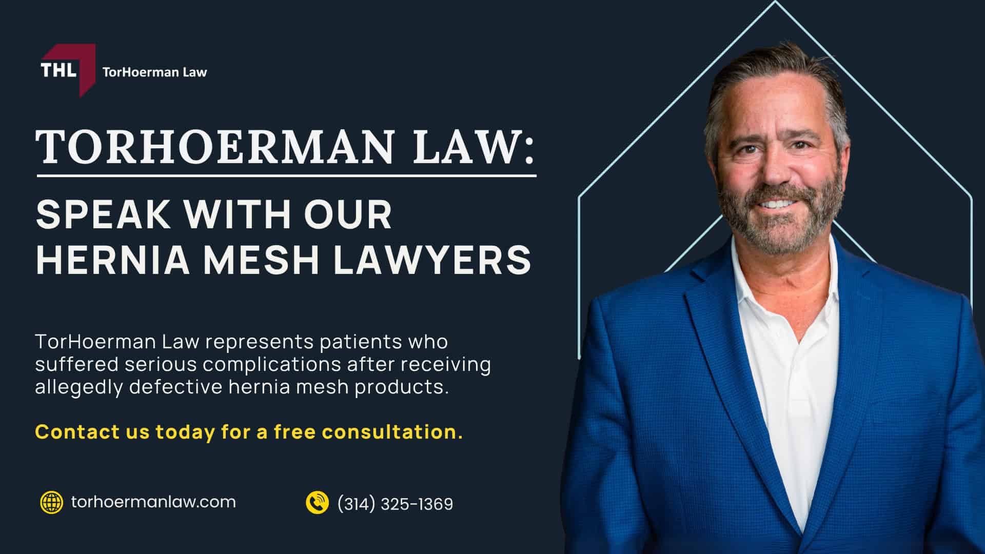 What Are the Most Common Hernia Mesh Complications; What Are the Most Common Hernia Mesh Complications (2); How Are Hernia Mesh Complications Diagnosed; Treatment for Hernia Mesh Complications; Do Different Types of Hernia Mesh Have Different Complication Risks; Can Hernia Mesh Complications Lead to a Lawsuit; TorHoerman Law_ Speak With Our Hernia Mesh Lawyers