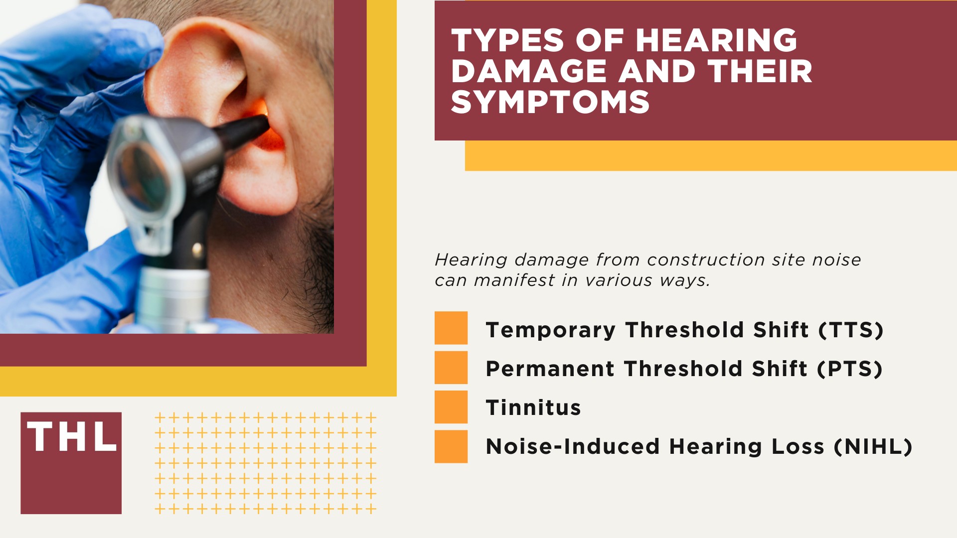 Overview of Hearing Loss in Construction Sites; Common Noise Hazards on Construction Sites; Duration of Exposure and Hearing Loss; Types of Hearing Damage and Their Symptoms