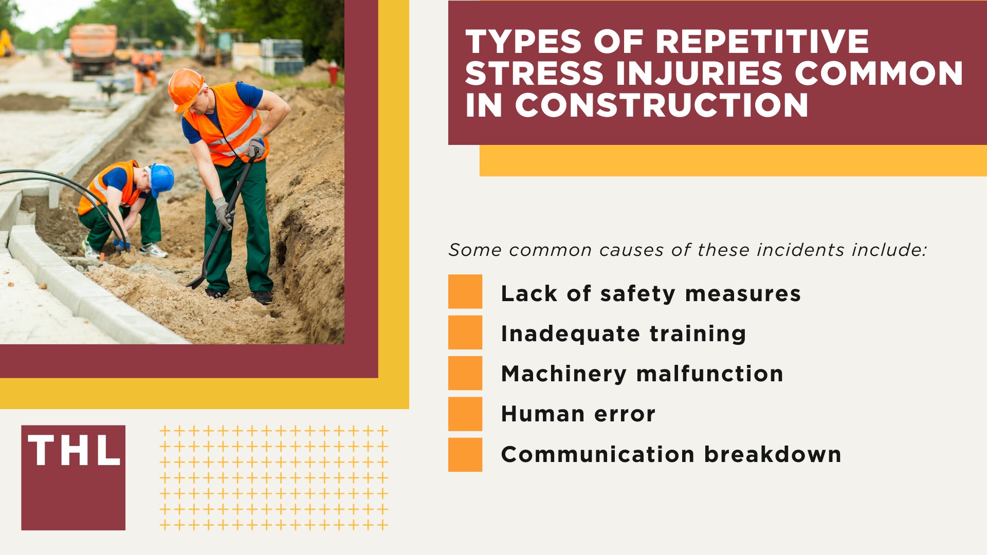 Understanding Repetitive Stress Injuries; How RSIs Occur on Construction Sites; Types of Repetitive Stress Injuries Common in Construction