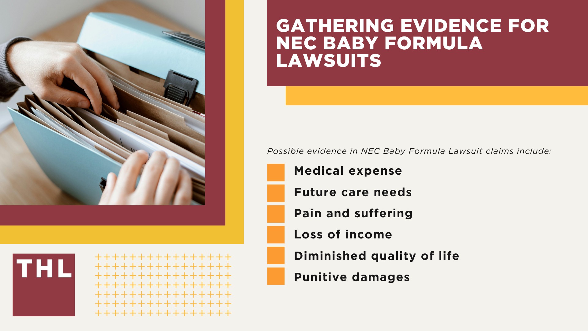 How Our NEC Baby Formula Lawyers Can Help You; An Overview of the NEC Infant Formula Lawsuits; What Baby Formula Brands are Named in the NEC Lawsuits; Necrotizing Enterocolitis (NEC) and Cow's Milk Based Formulas; Do You Qualify for the Baby Formula NEC Lawsuit; Assessing Damages in NEC Lawsuits; Gathering Evidence for NEC Baby Formula Lawsuits