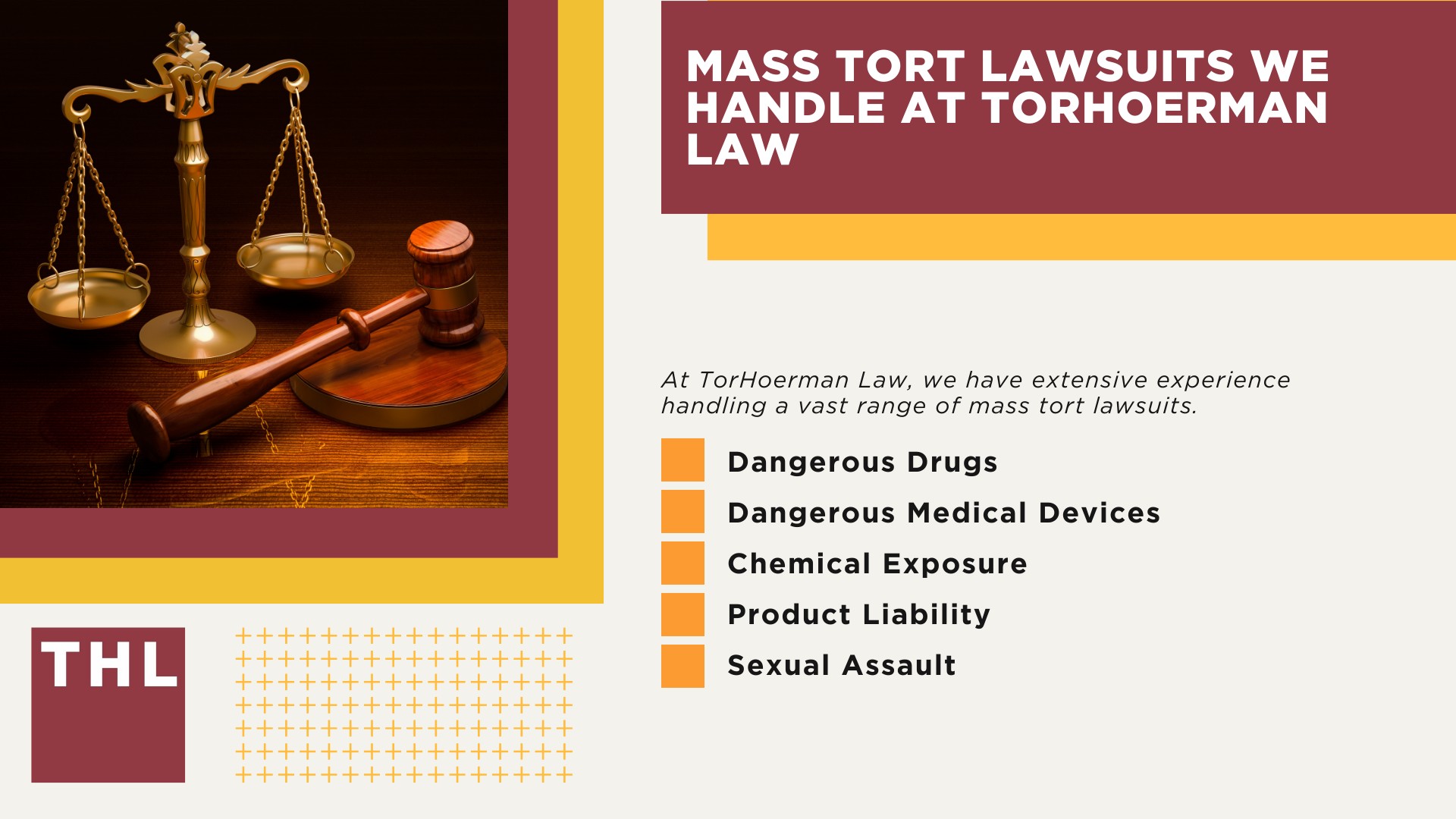 Understanding Mass Tort Lawsuits; Mass Tort Lawsuit vs. Class Action Lawsuit; What is Multidistrict Litigation (MDL); Mass Tort Lawsuits We Handle at TorHoerman Law