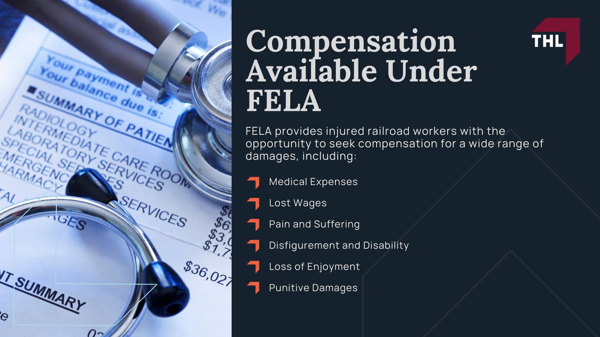 Understanding FELA_ Protection for Railroad Workers; Who Is Covered Under FELA; Types of Injuries and Accidents Covered by FELA; Common Railroad Accidents and Injuries; Proving Employer Negligence in a FELA Personal Injury Claim; The Role of a St. Louis Railroad Accident Lawyer in FELA Claims; Compensation Available Under FELA