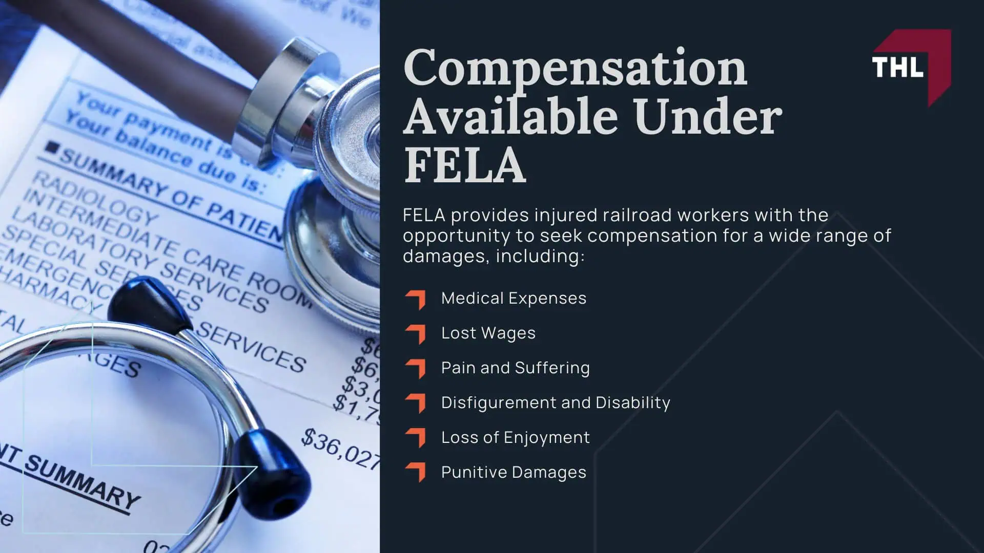 Understanding FELA_ Protection for Railroad Workers; Who Is Covered Under FELA; Types of Injuries and Accidents Covered by FELA; Common Railroad Accidents and Injuries; Proving Employer Negligence in a FELA Personal Injury Claim; The Role of a St. Louis Railroad Accident Lawyer in FELA Claims; Compensation Available Under FELA