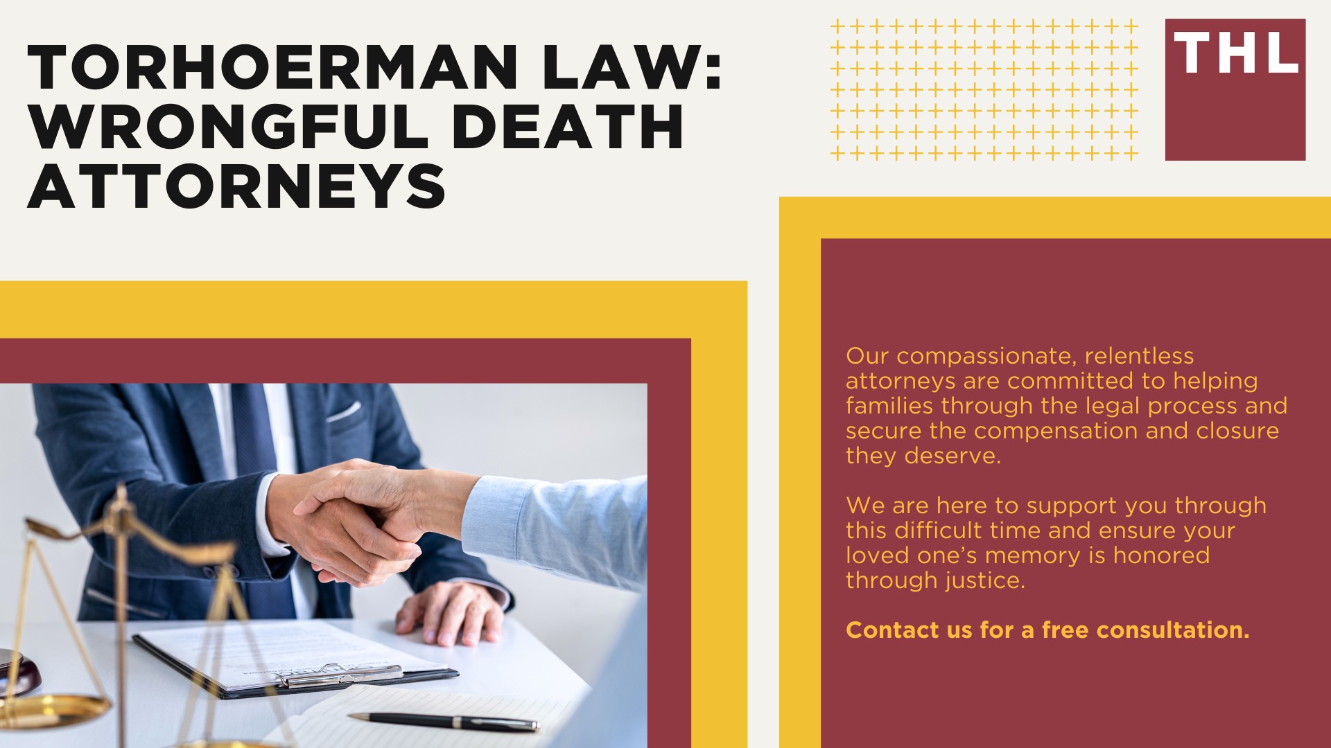 Understanding Wrongful Death; Incidents Leading to Wrongful Death Claims; Who Can File a Wrongful Death Lawsuit; Statute of Limitations for Wrongful Death Lawsuits; Assessing Damages in Wrongful Death Cases; Common Challenges in Wrongful Death Lawsuits; The Crucial Role of a Wrongful Death Attorney; Seeking Justice and Closure Through a Wrongful Death Claim; TorHoerman Law_ Wrongful Death Attorneys 