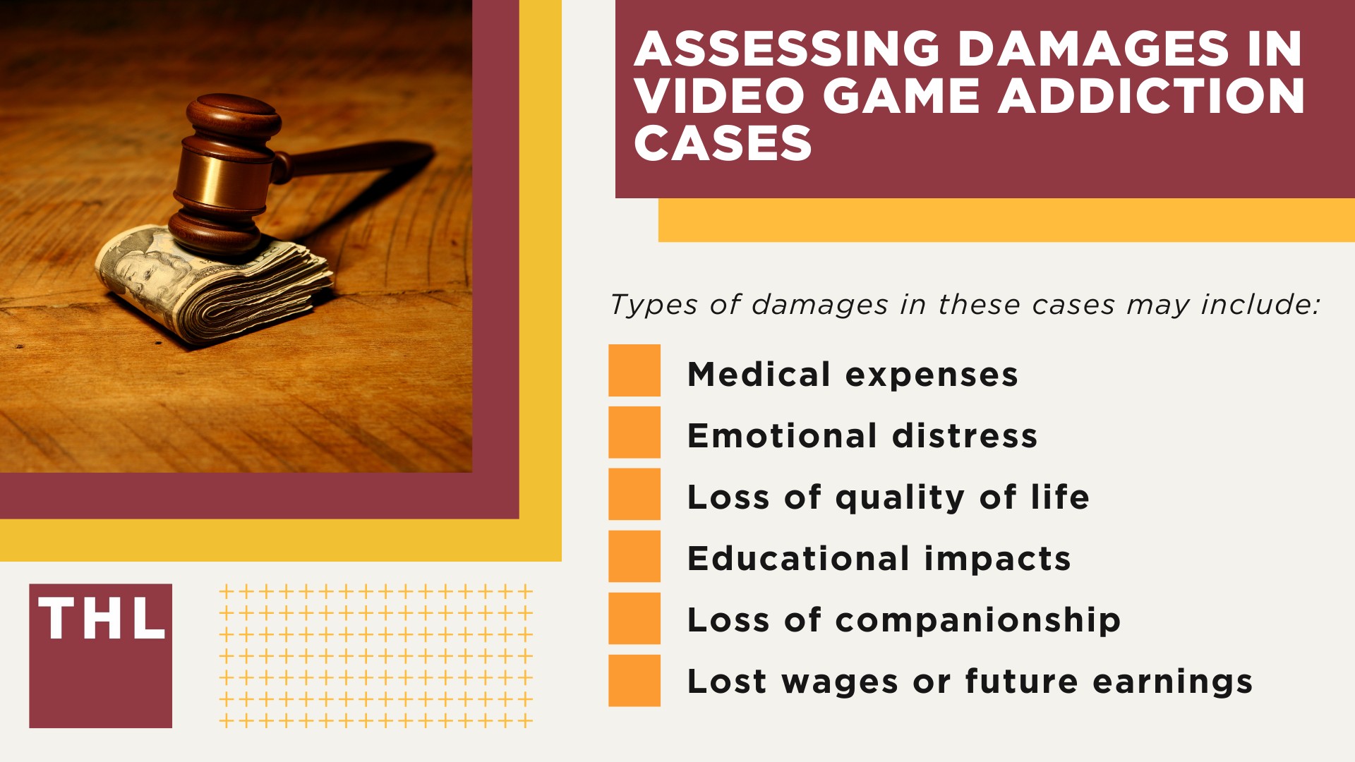 An Overview of the Video Game Addiction Lawsuits; The Basis for Video Game Addiction Lawsuits; What Video Game Companies are Named in Lawsuits; Mental and Physical Health Effects of Internet Gaming Addiction; Mental Health Issues Related to Excessive Gaming; Physical Health Issues Related to Excessive Gaming; The Cascading Effects of Video Game Addiction on Young Users; Do You Qualify for the Video Game Lawsuit; Gathering Evidence for Video Game Industry Lawsuits; Assessing Damages in Video Game Addiction Cases
