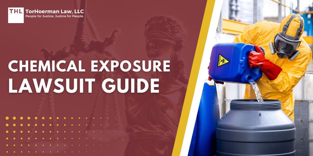 Chemical Exposure Lawsuit Guide; How Does Exposure to Toxic Chemicals Happen; Common Environments for Toxic Chemical Exposure; Toxic Chemicals Commonly Involved in Exposure Lawsuits; Who's Mostly at Risk for Toxic Chemical Exposure; Regulatory Landscape_ How Government Agencies Have Responded to Growing Chemical Exposure Cases; How To File a Chemical Exposure Lawsuit; Personal Injury Claims, Class Actions, and Multidistrict Litigation (MDL); How TorHoerman Law Can Help You; Hold Toxic Chemical Manufacturers Accountable With an Experienced Toxic Torts Law Firm in Your Corner