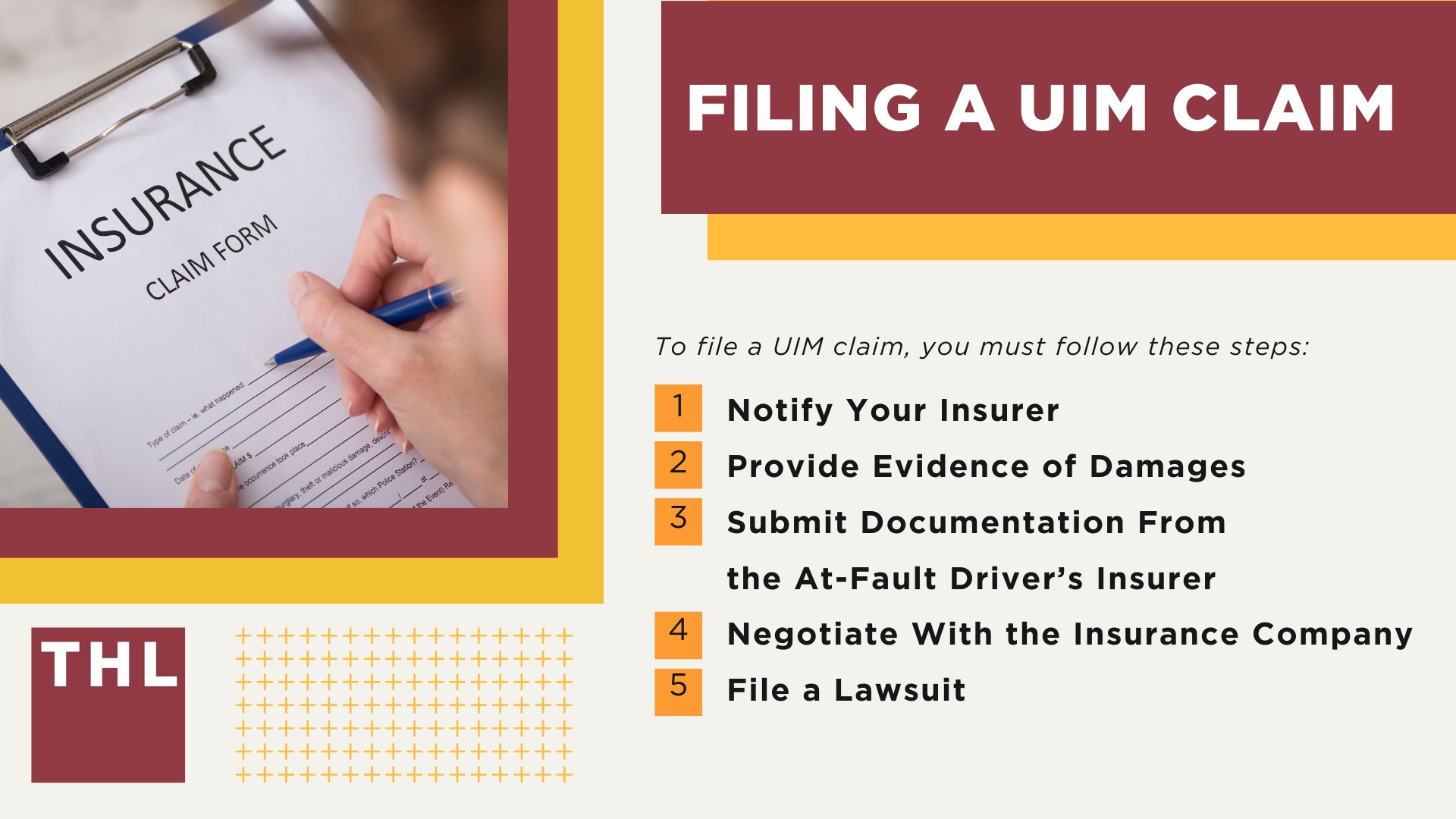 Exploring Insurance Policy Limits; Standard Policy Limits; When Damages Exceed Insurance Limits; The Role of a Car Accident Lawyer in Complex Insurance Claims; How UIM Works; Filing a UIM Claim