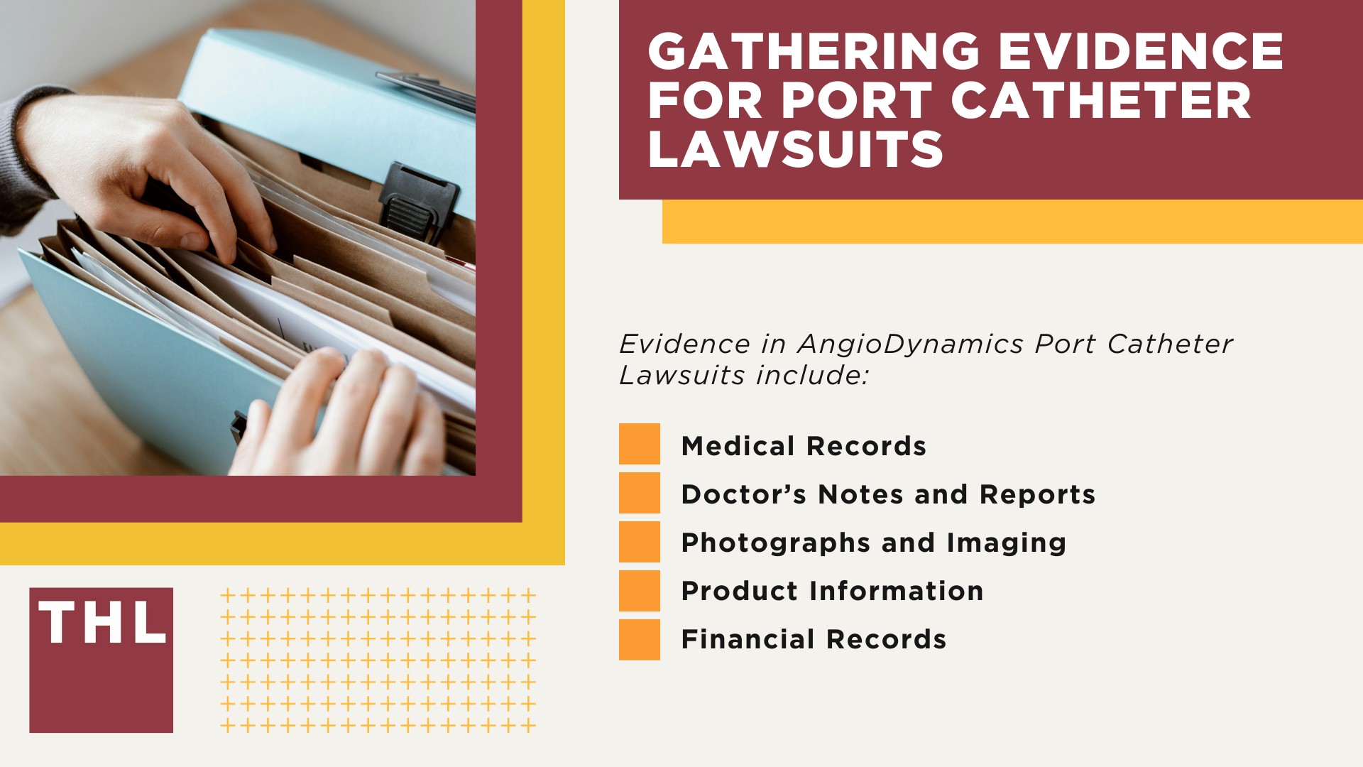 An Overview of the AngioDynamics Port Catheter Lawsuit; What AngioDynamics Inc Devices May Be Defective and Dangerous; Health Risks and Complications Linked to AngioDynamics Port Catheter Devices; What are Implantable Ports and Why are They Used; Do You Qualify for the AngioDynamics Port Catheter Lawsuit; Gathering Evidence for Port Catheter Lawsuits