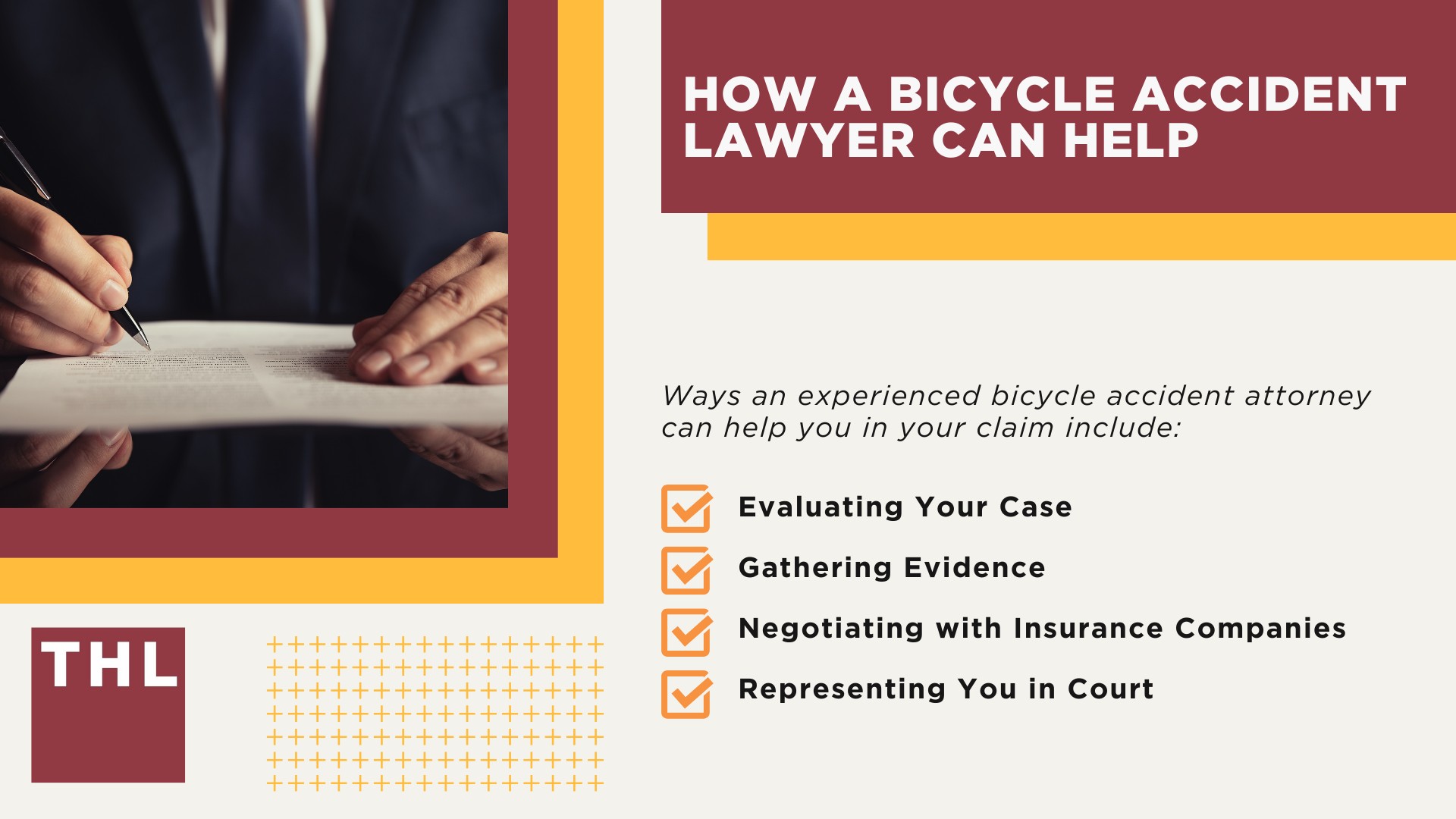 What Are Bicycle Accident Lawsuits; Why Bicycle Accidents Happen; The Different Types of Bicycle Accidents; Common Bicycle Accident Injuries; The Importance of Medical Documentation; How a Bicycle Accident Lawyer Can Help