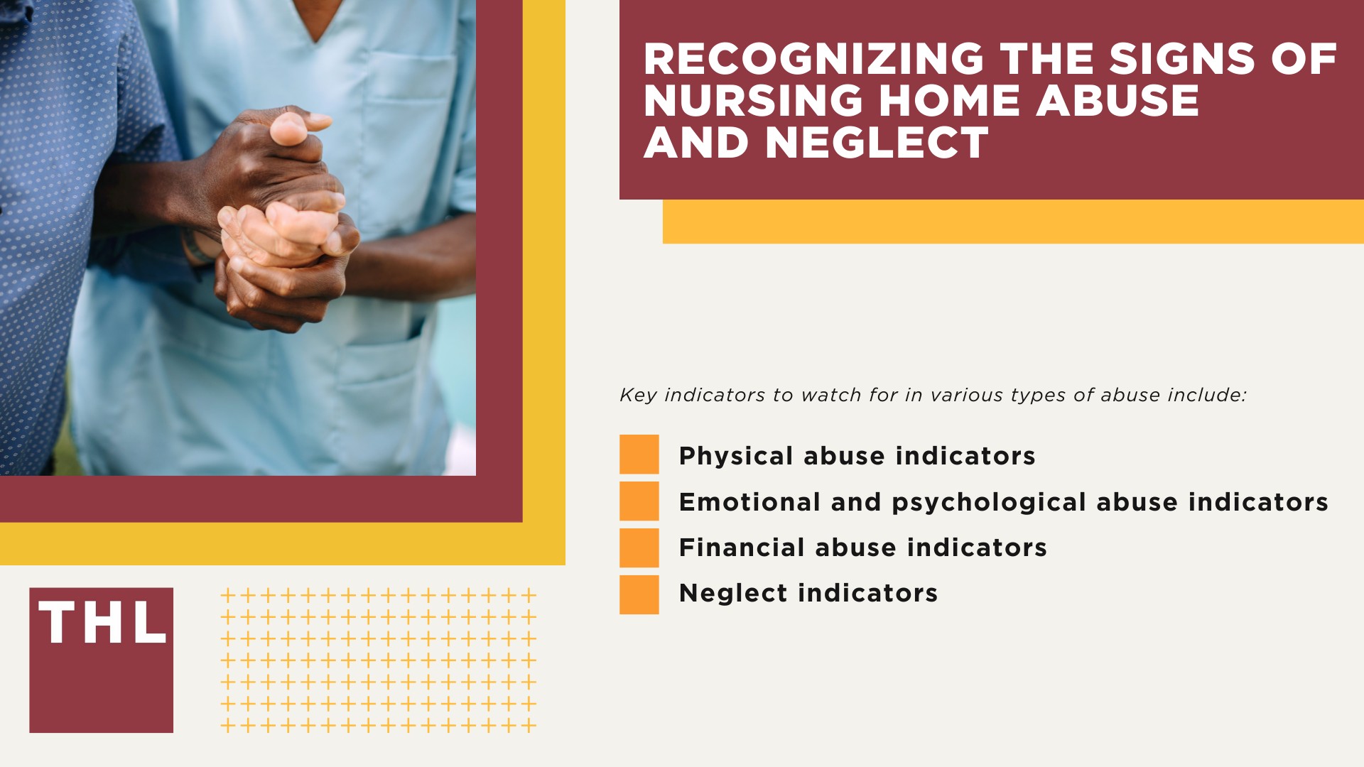 Prevalence and Underreporting of Nursing Home Abuse; The Need for Increased Awareness and Reporting; The Responsibility of Nursing Homes to Elderly Residents; Recognizing the Signs of Nursing Home Abuse and Neglect