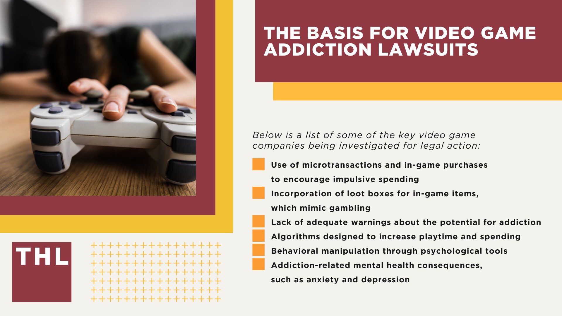 An Overview of the Video Game Addiction Lawsuits; The Basis for Video Game Addiction Lawsuits