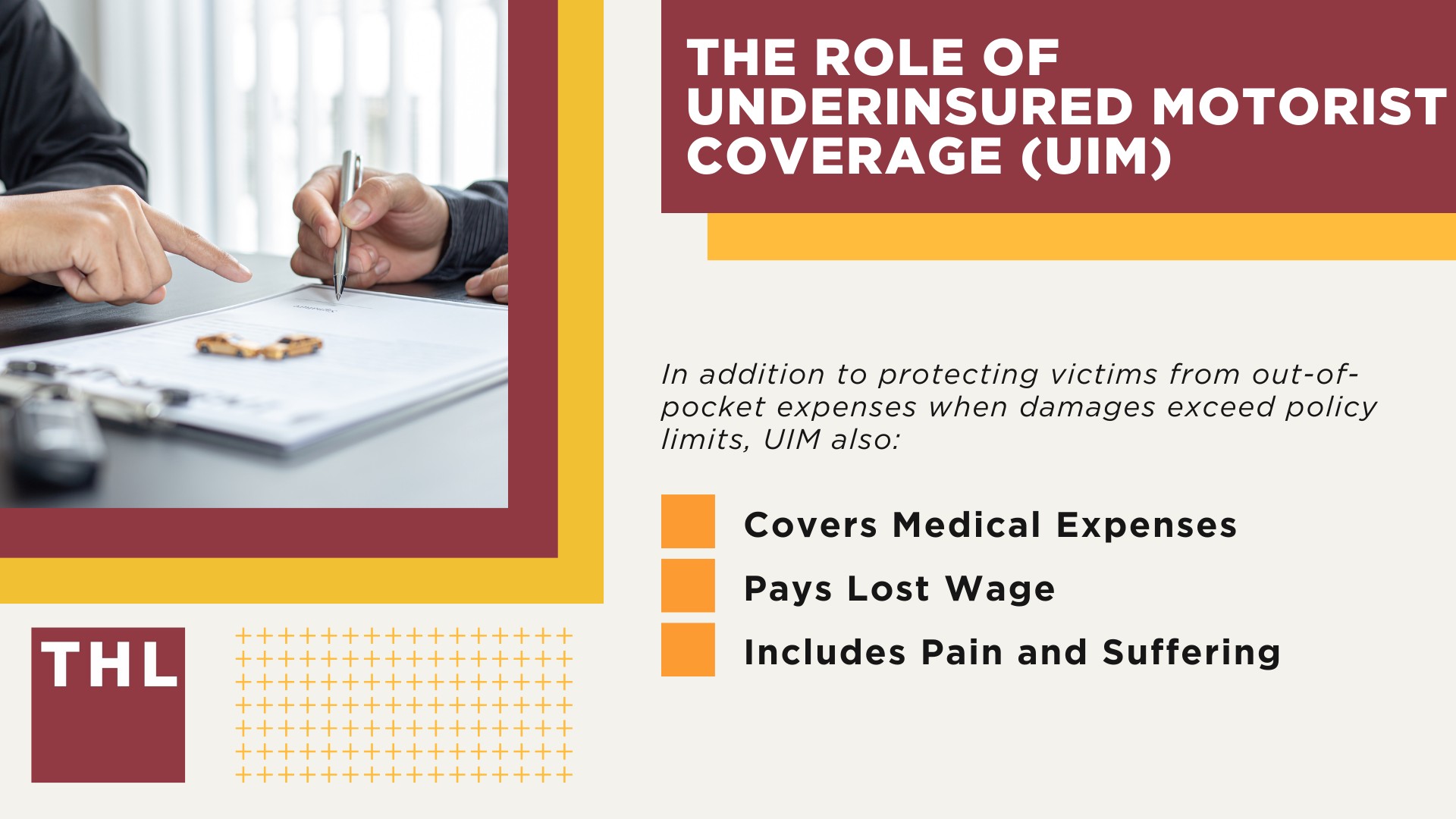 Exploring Insurance Policy Limits; Standard Policy Limits; When Damages Exceed Insurance Limits; The Role of a Car Accident Lawyer in Complex Insurance Claims; How UIM Works; Filing a UIM Claim; Pursuing a Lawsuit Against the At-Fault Driver