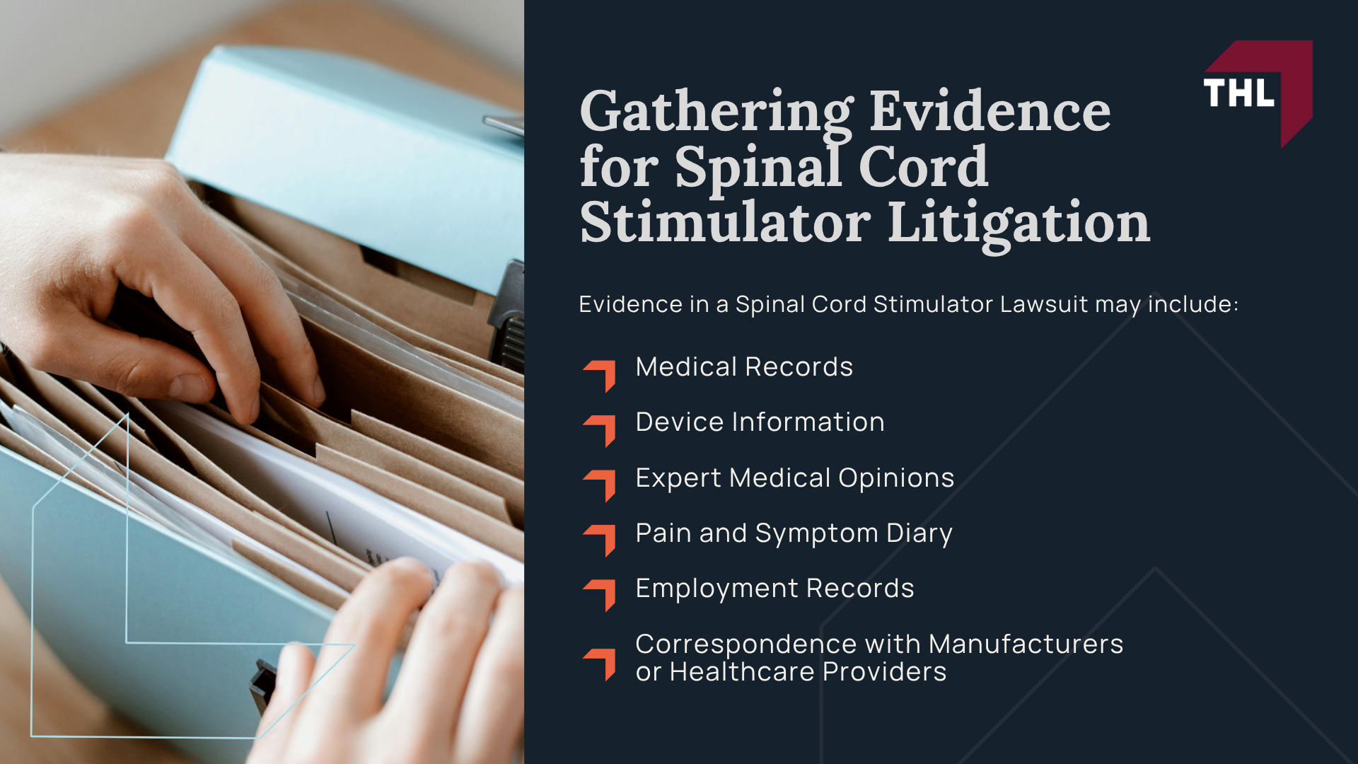 Spinal Cord Stimulator Lawsuit Overview; What Do Spinal Cord Stimulator Lawsuits Allege; Spinal Cord Stimulator Risks_ Injuries and Complications; What is Spinal Cord Stimulation; How are Spinal Cord Stimulators Implanted; Types of Spinal Cord Stimulator Devices and Manufacturers; Spinal Cord Stimulator Regulation History; Do You Qualify for a Spinal Cord Stimulator Lawsuit; Gathering Evidence for Spinal Cord Stimulator Litigation