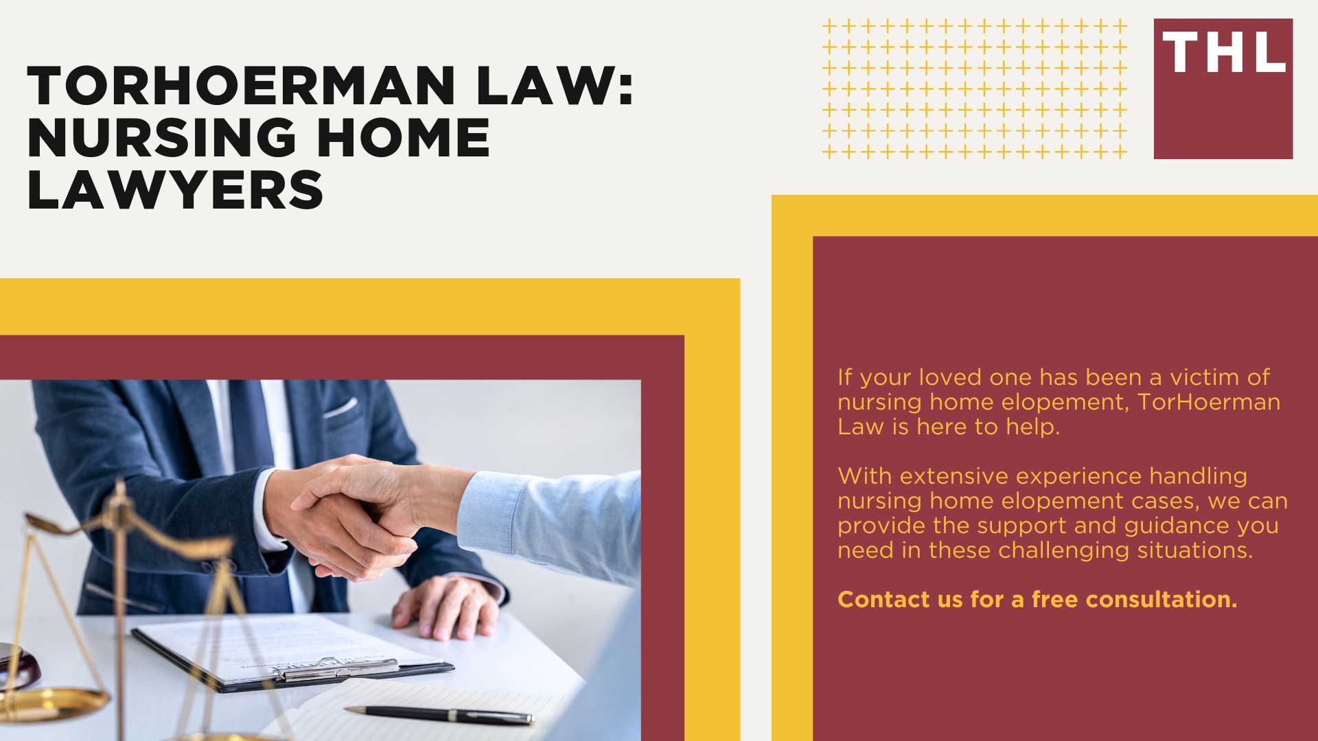 What Is Elopement in a Nursing Home; Why and How Nursing Home Residents Elopement Occurs; Factors Contributing to Elopement; The Role of Nursing Home Staff in Preventing Elopement; Responsibilities of Staff Members; The Role of a Nursing Home Elopement Lawyer; Guidance for Families for Preventing Nursing Home Elopement; TorHoerman Law_ Nursing Home Lawyers