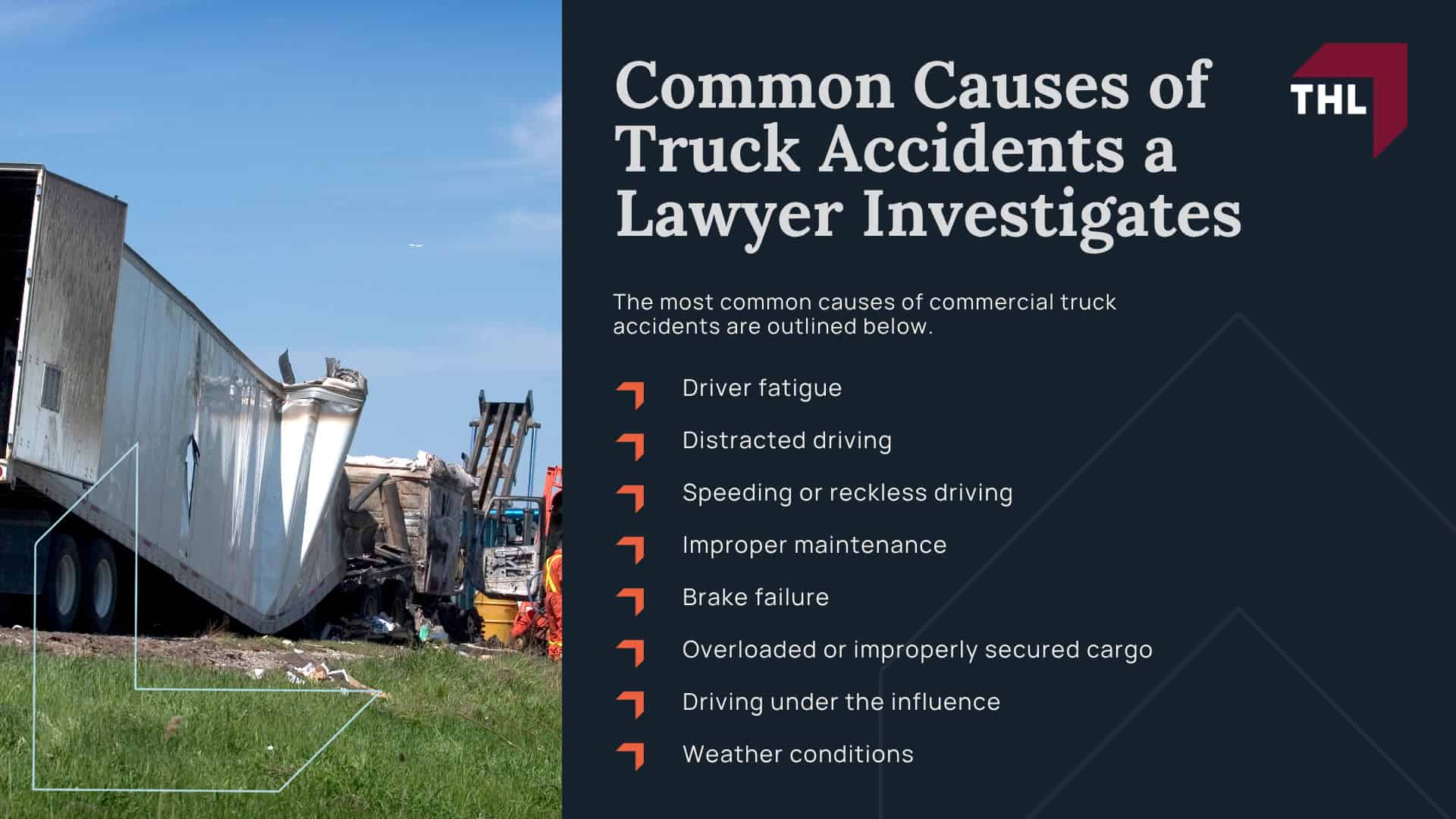 Common Causes of Truck Accidents a Lawyer Investigates