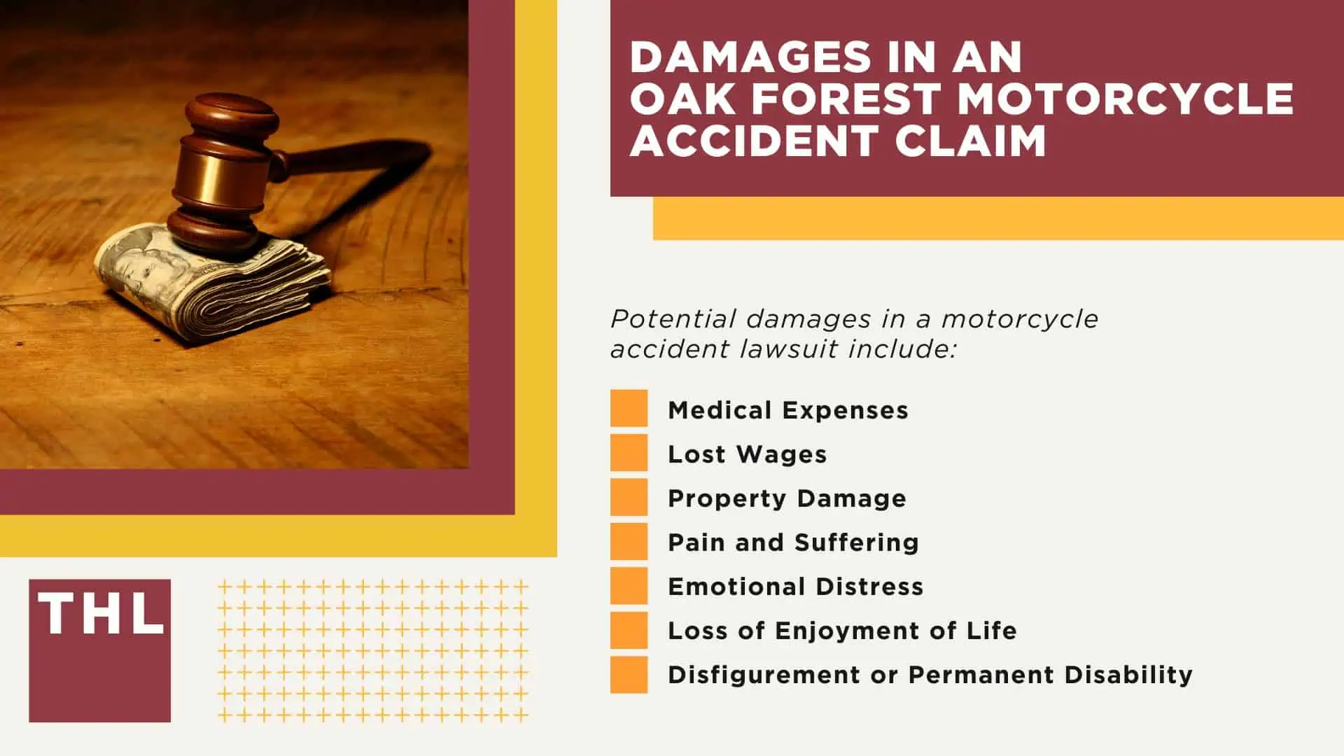 Oak Forest Motorcycle Accident Lawyer; Meet Our Oak Forest Motorcycle Accident Lawyers; Our Founder and Experienced Oak Forest Motorcycle Accident Lawyer_ Tor Hoerman; Our Oak Forest Motorcycle Accident Lawyers Get Results; How Much Does it Cost to Hire an Oak Forest Motorcycle Accident Lawyer; Steps to Take After a Motorcycle Accident in Oak Forest; Evidence in Motorcycle Accident Cases; Damages in an Oak Forest Motorcycle Accident Claim