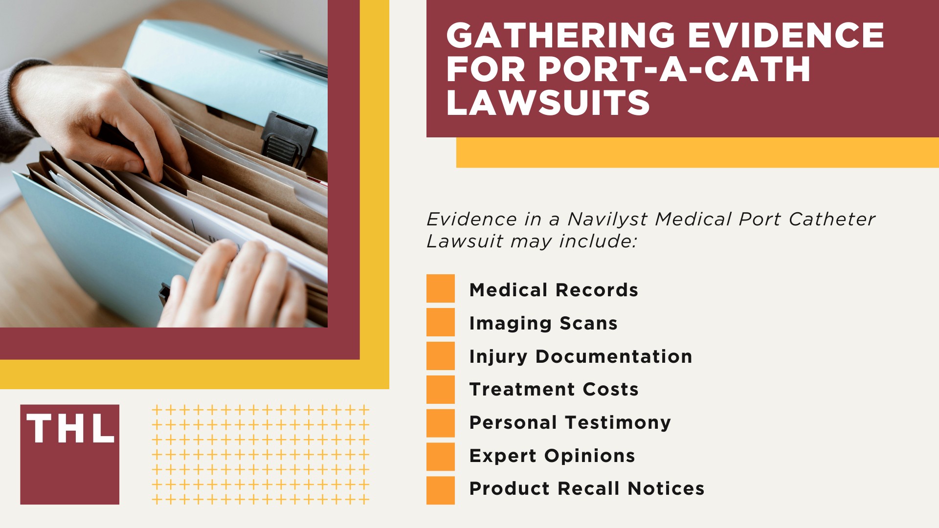 An Overview of Health Risks Posed by Port Catheter Devices; How Do Implantable Port Devices Work and Why Are They Used; Health Complications and Risks Linked to Port Catheter Devices; Do You Qualify for a Navilyst Medical_AngioDynamics Port Lawsuit; Gathering Evidence for Port-a-Cath Lawsuits