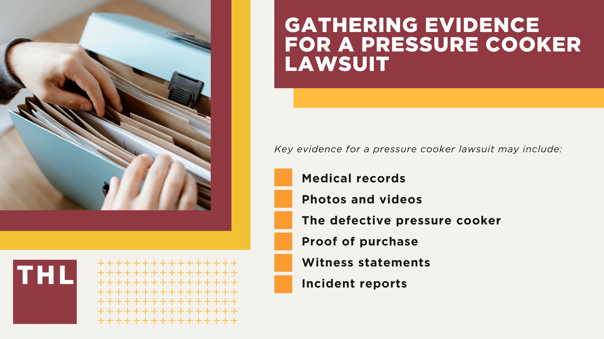 How and Why Do Pressure Cookers Explode; Pressure Cooker Injuries; Do You Qualify for a Pressure Cooker Injury Lawsuit; Gathering Evidence for a Pressure Cooker Lawsuit