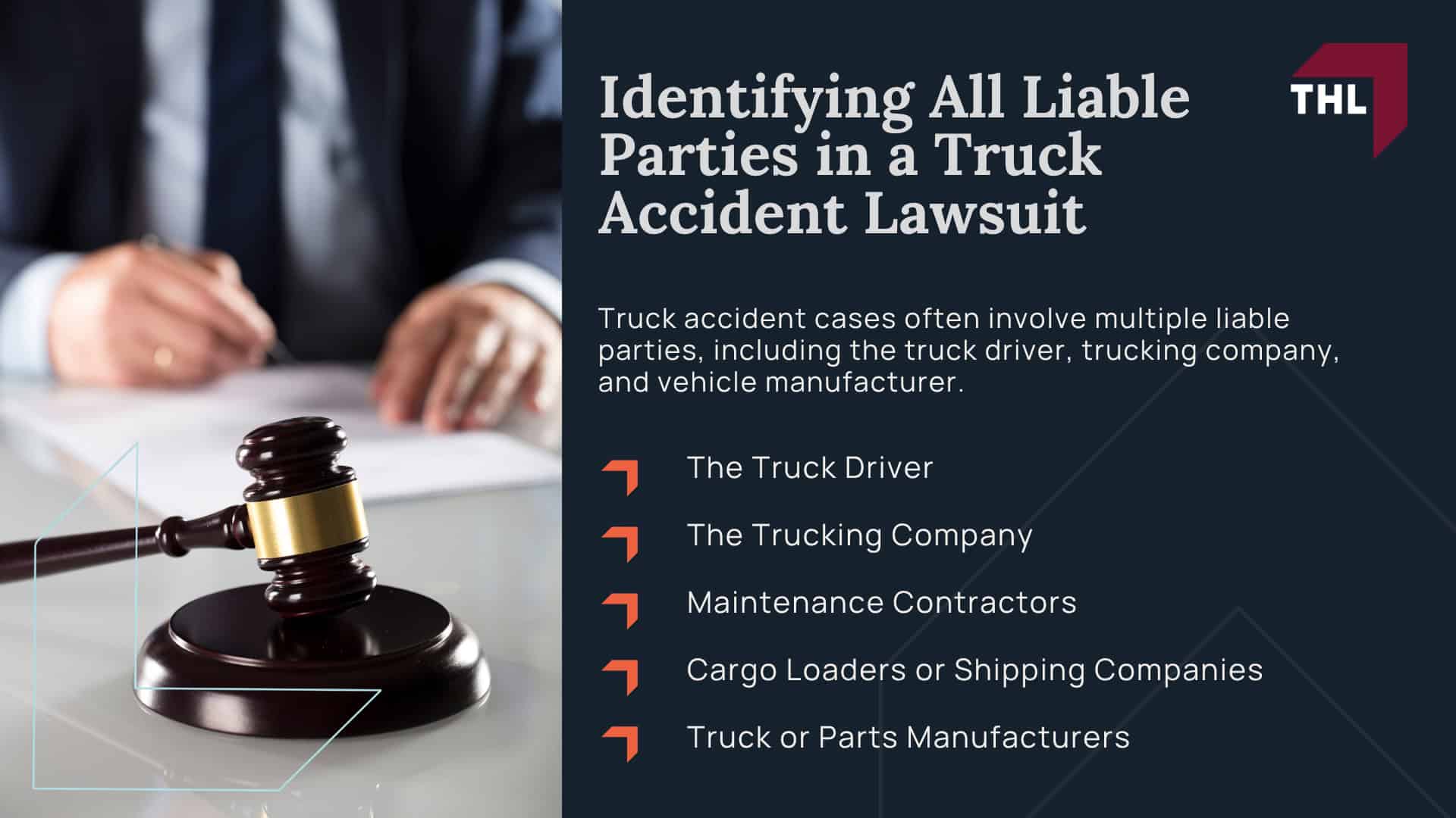 Identifying All Liable Parties in a Truck Accident Lawsuit